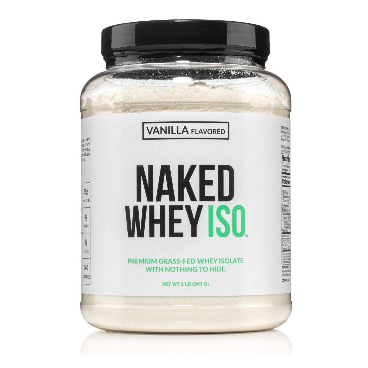 NAKED Vanilla Whey Isolate Protein Powder 32 oz
