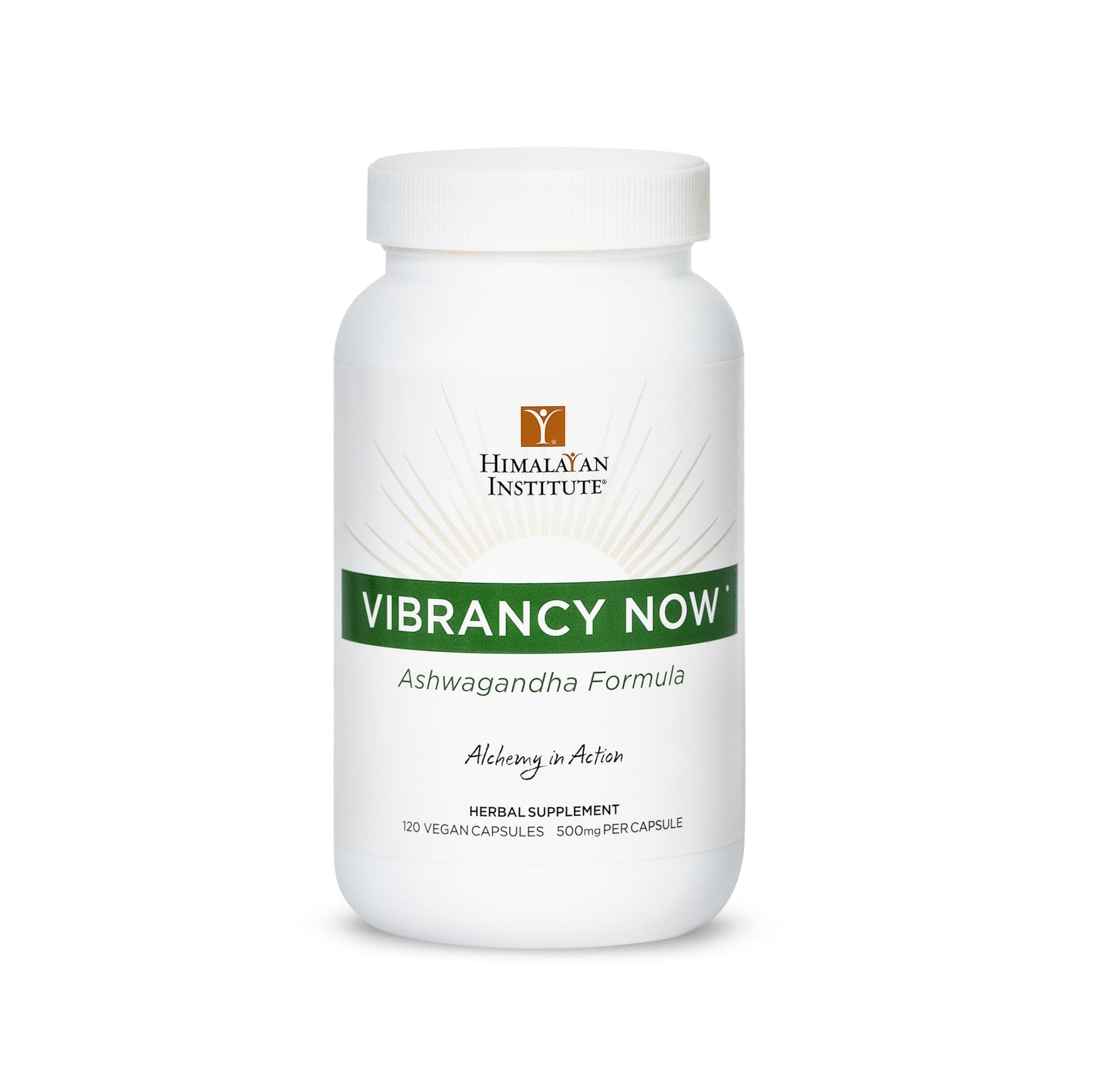 Himalayan Institute Press Vibrancy Now Ashwagandha Formula Capsules 120