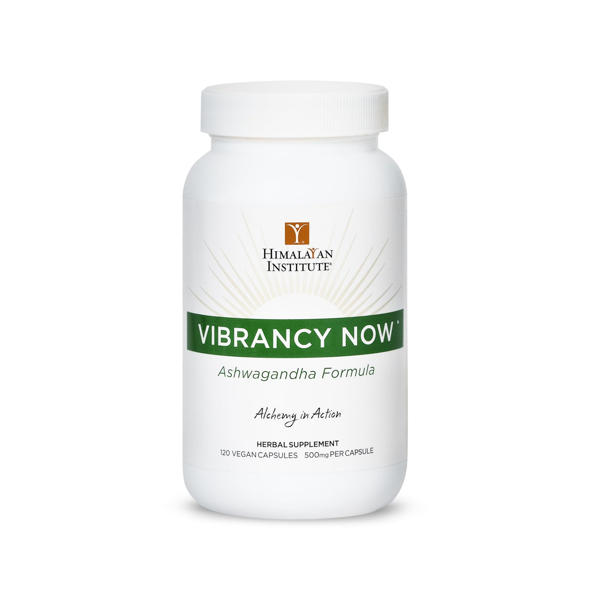 Himalayan Institute Press Vibrancy Now Ashwagandha Formula Capsules 120