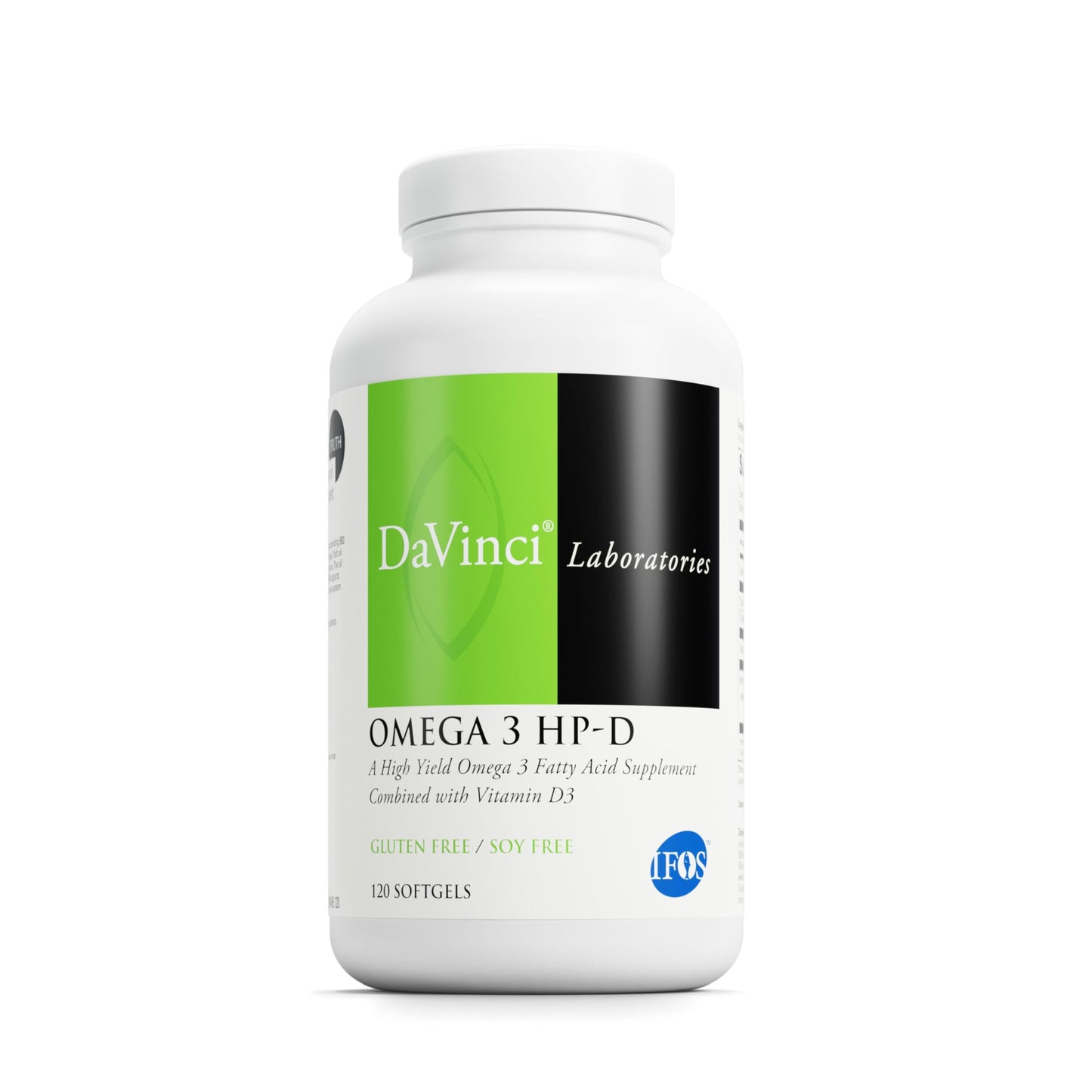 DAVINCI Omega 3 HP-D Capsule, 120 Count