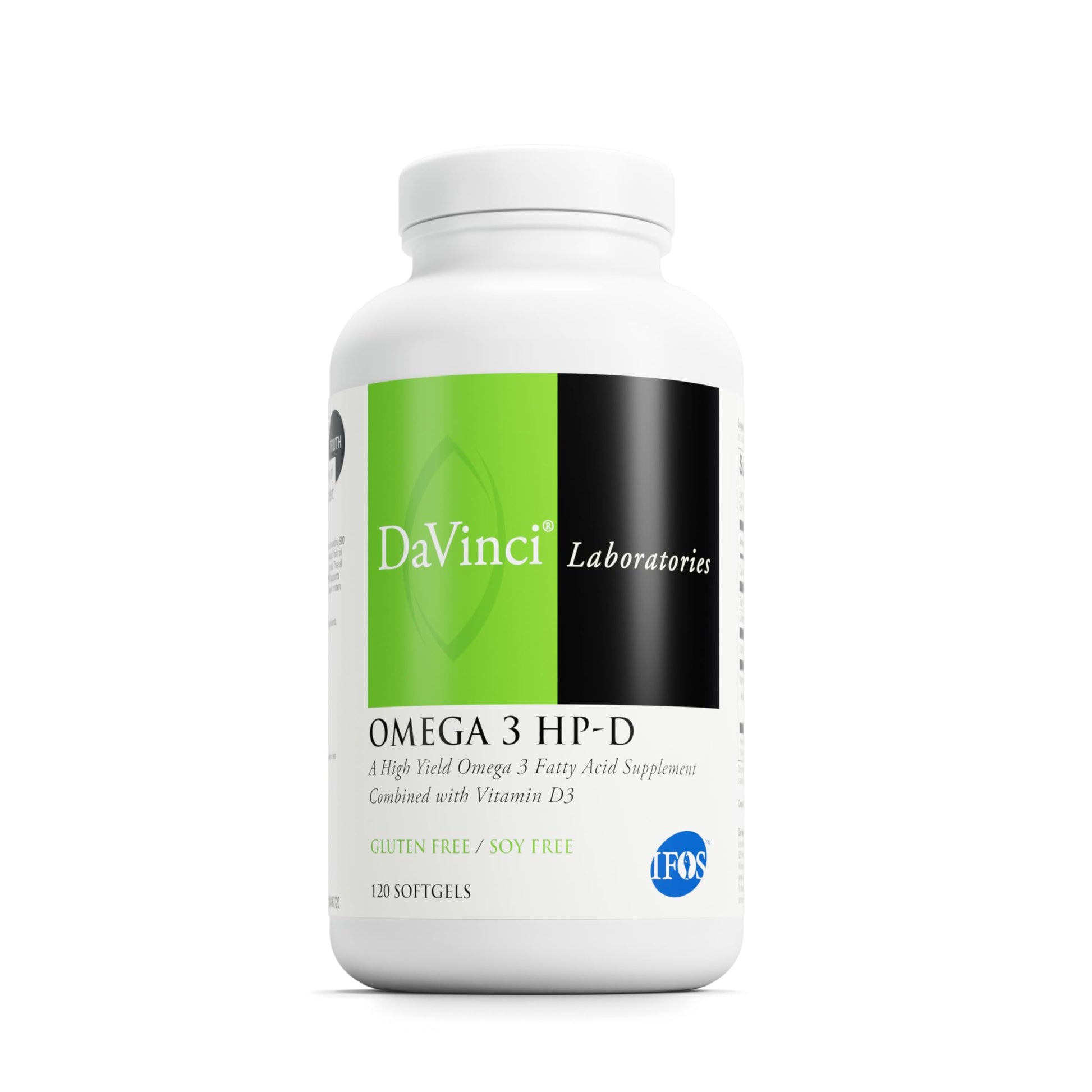 DAVINCI Omega 3 HP-D Capsule, 120 Count