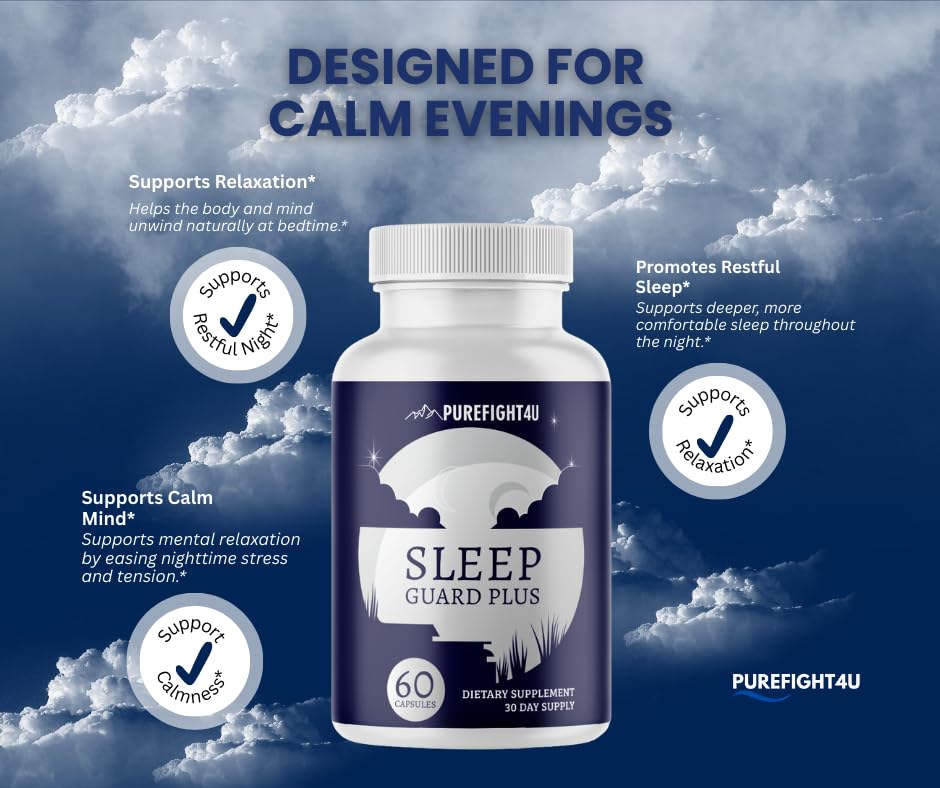 PureFight4U Sleep Guard Plus Capsule, 60 Capsules