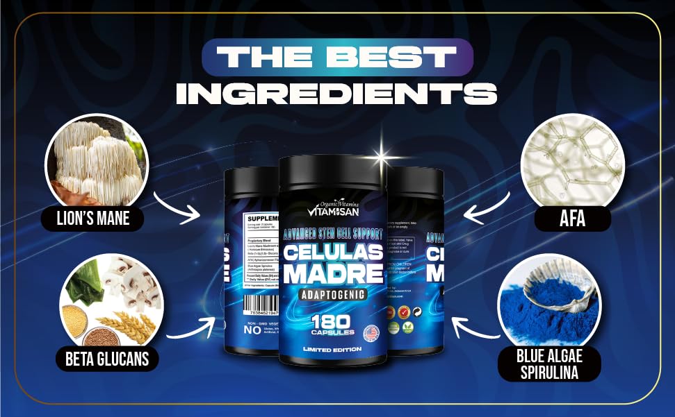 VITAMISAN Celulas Madres 180 Capsules