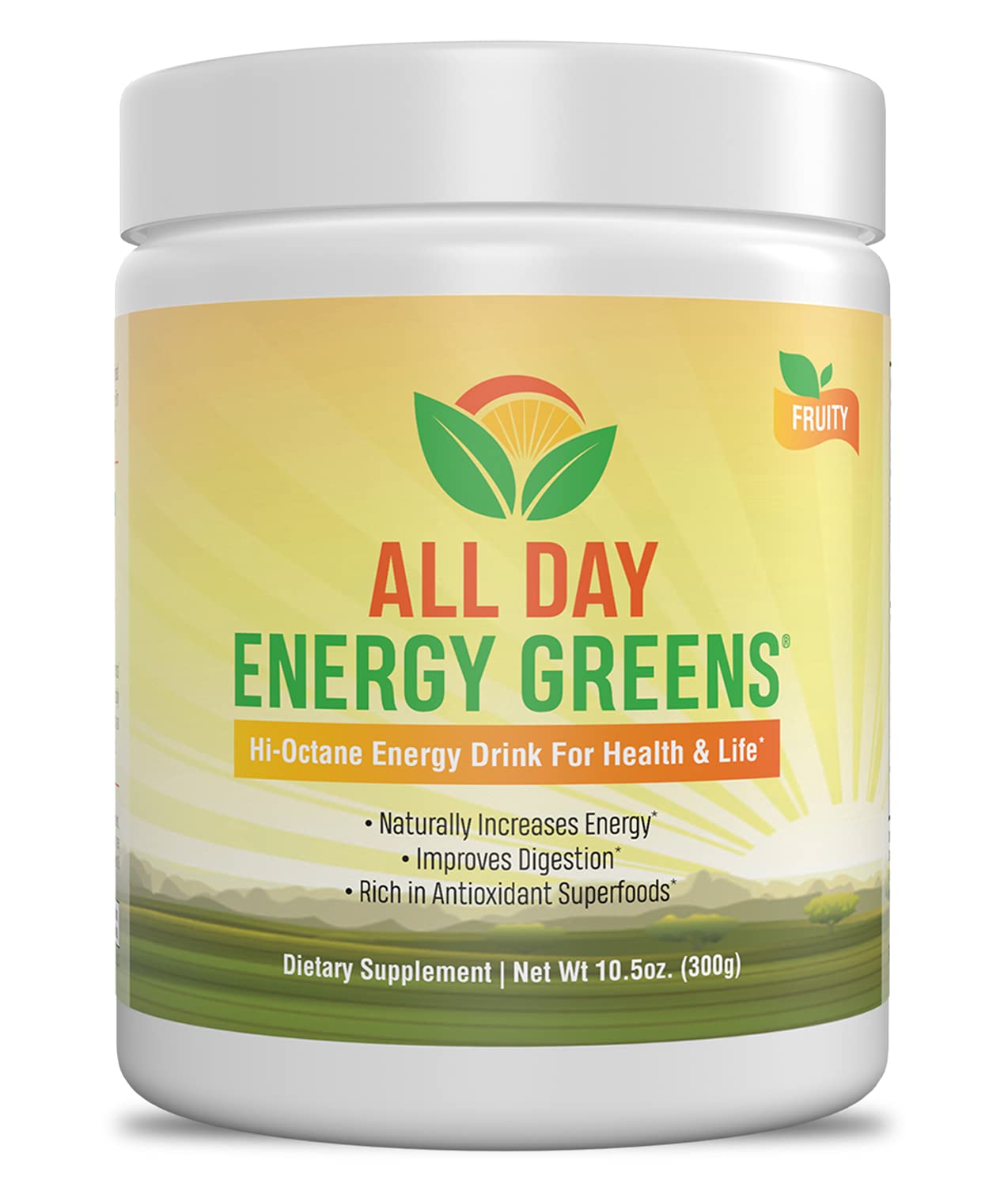 IVL All Day Energy Greens Powder 1 Count