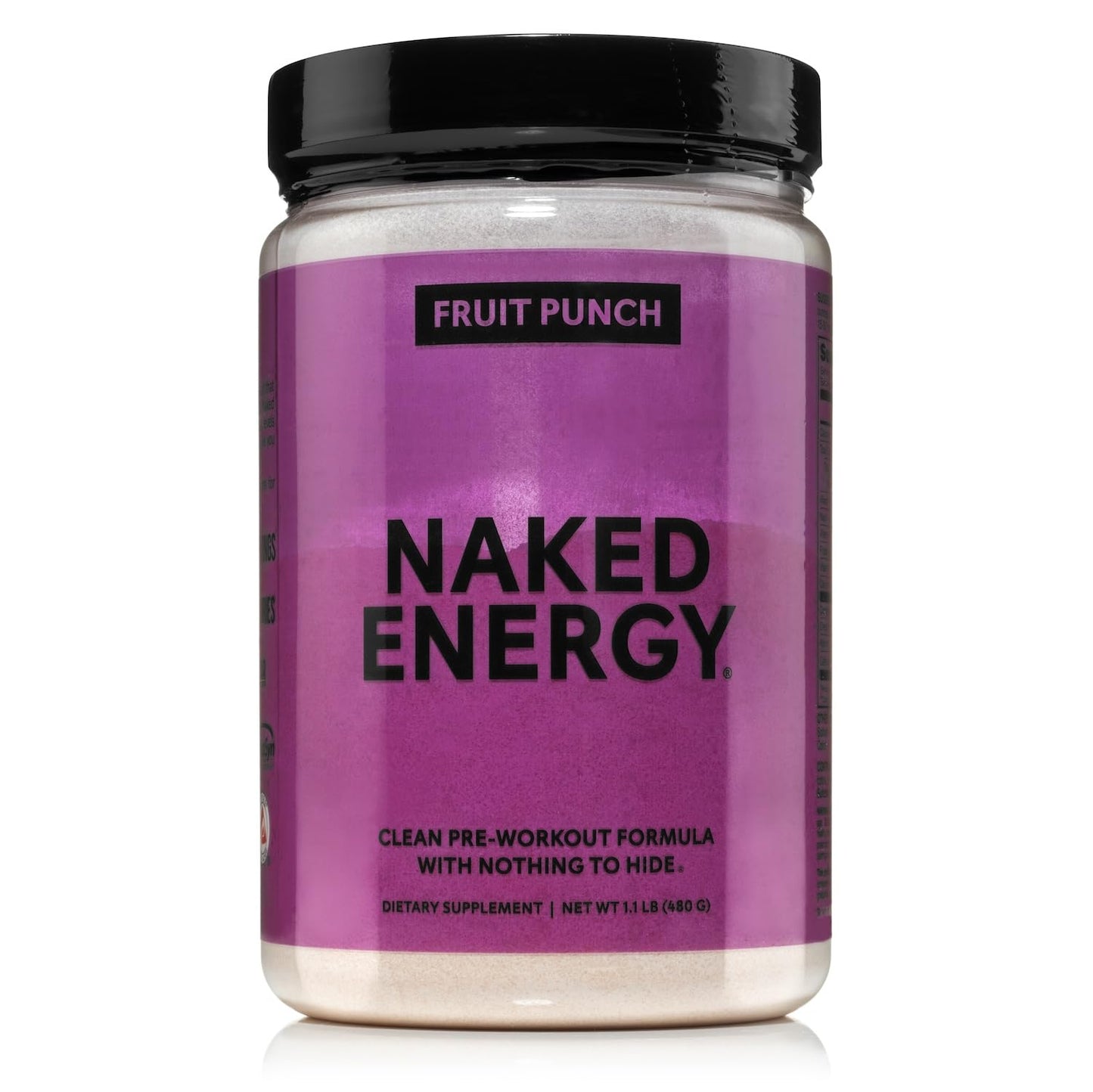 NAKED Fruit Punch Energy Pre Workout Powder, 17.6 oz