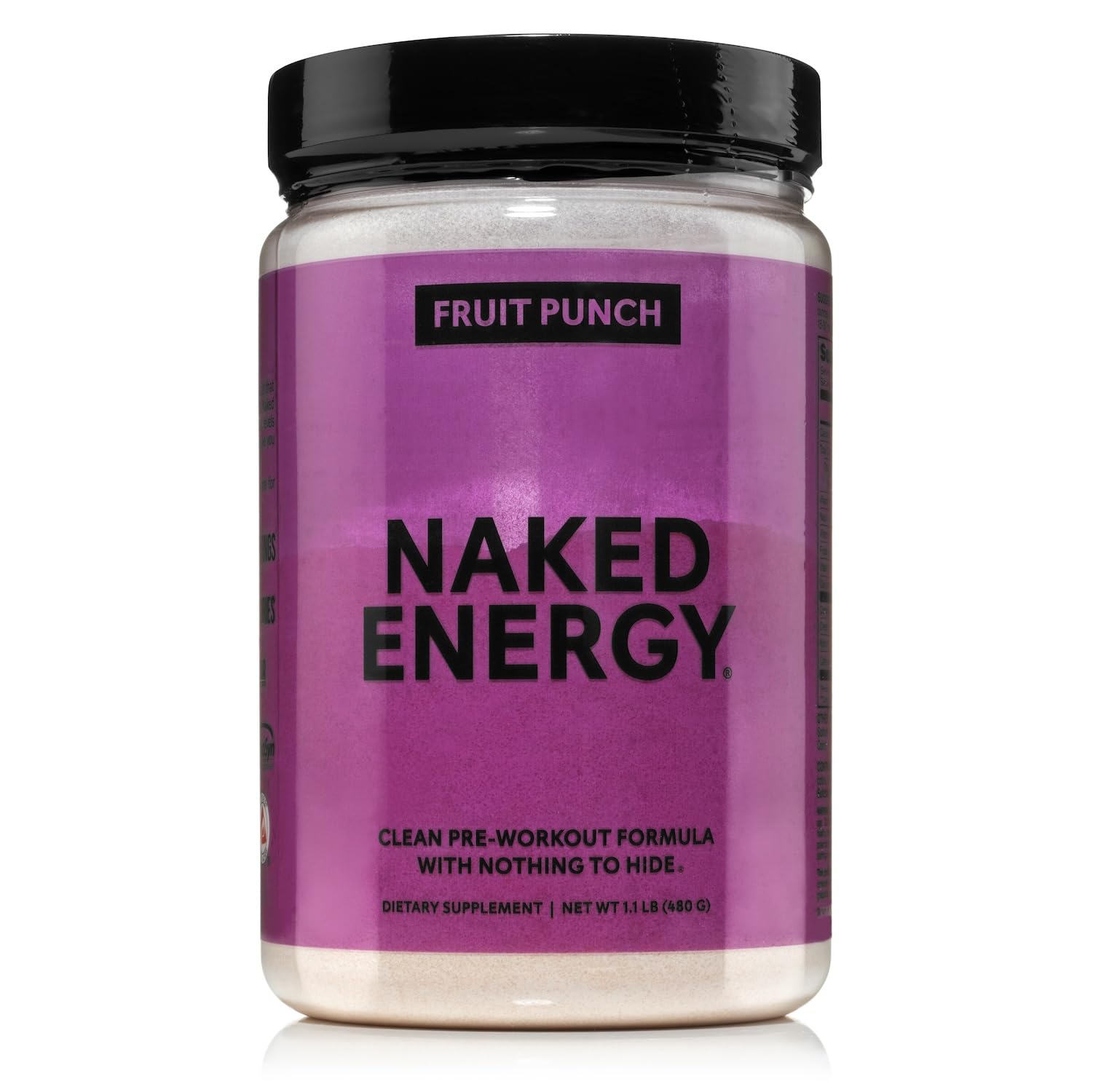 NAKED Fruit Punch Energy Pre Workout Powder, 17.6 oz