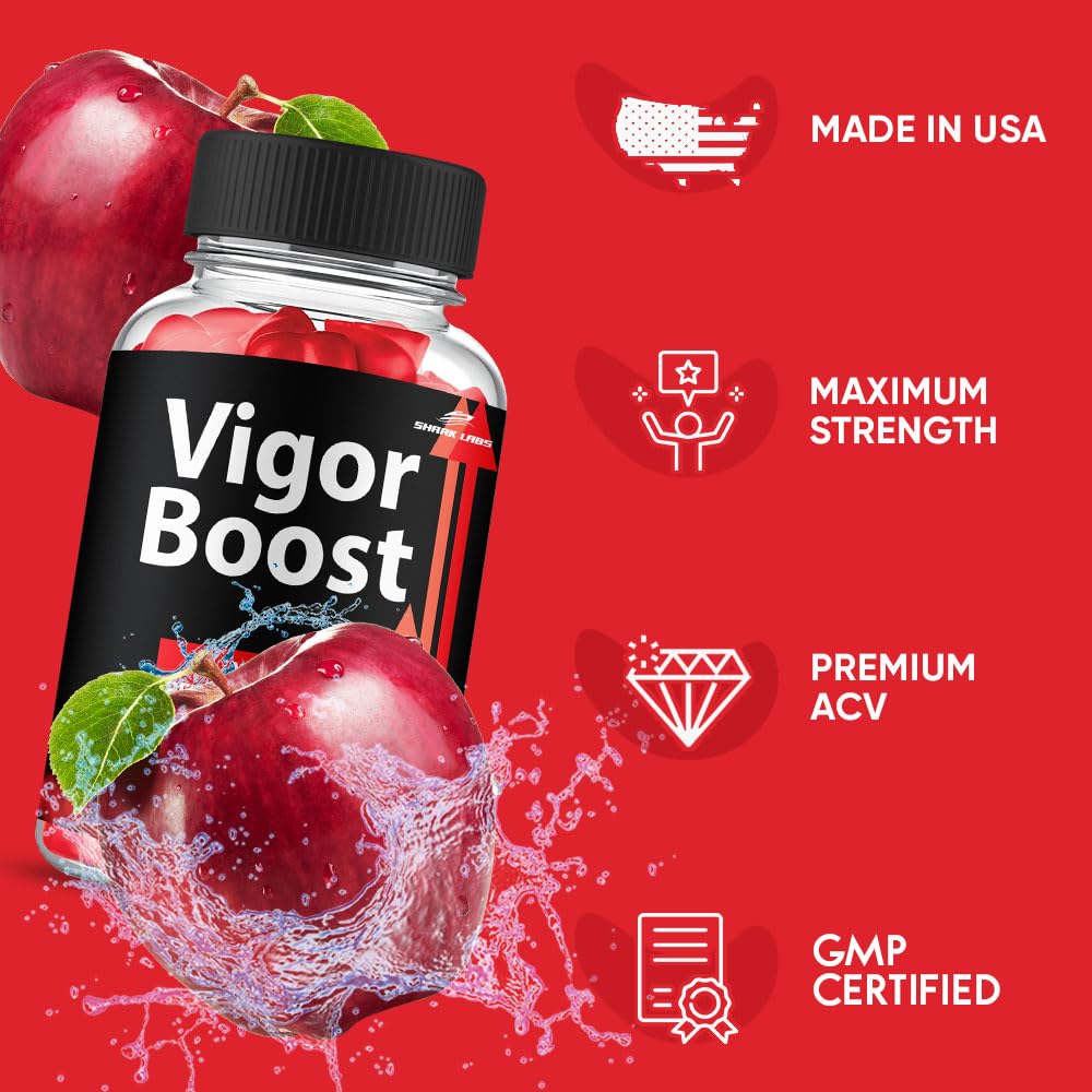 Shark Labs VigorBoost Gummies 30 Count
