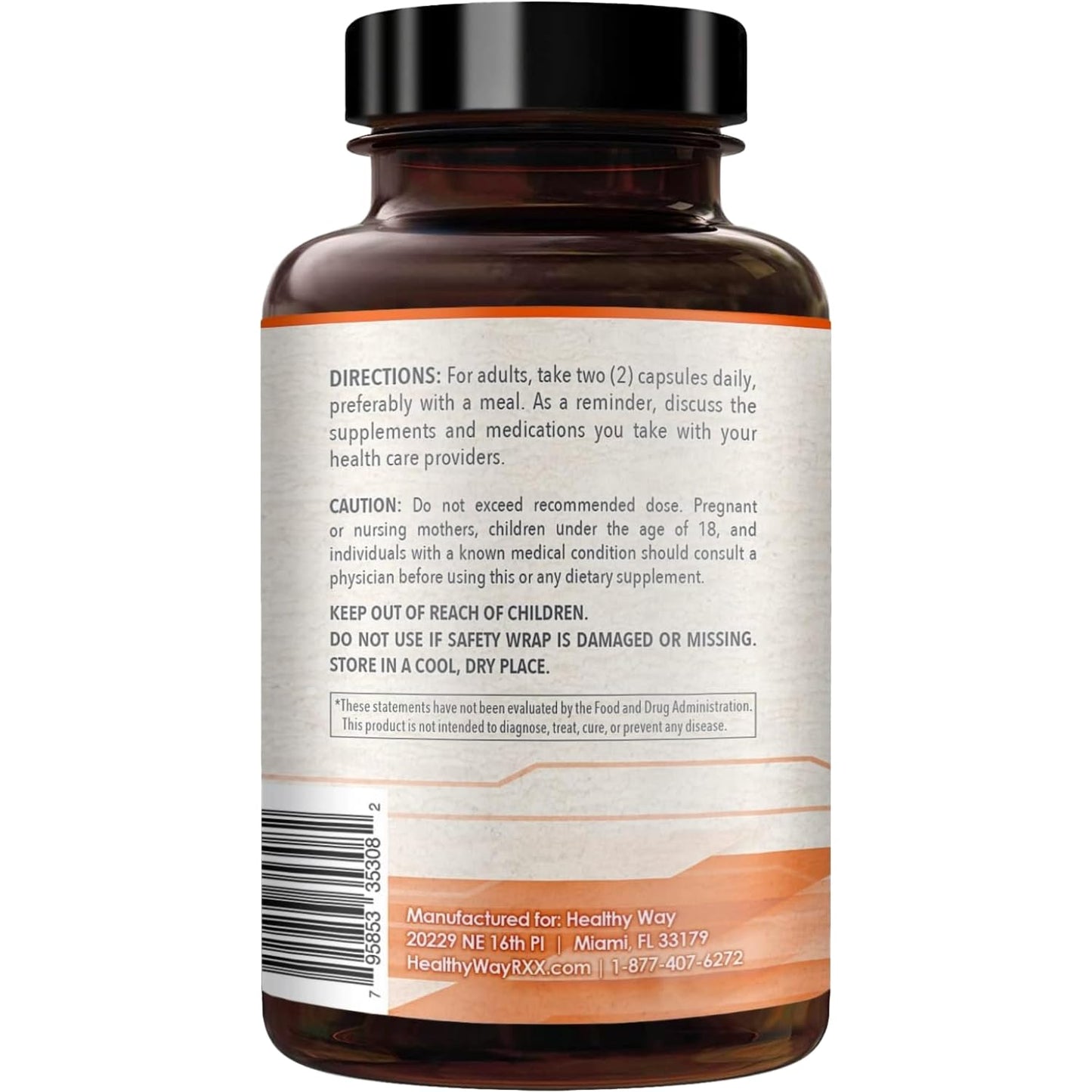 Healthy Way Pure Omega 7 Fatty Acids Capsules 200