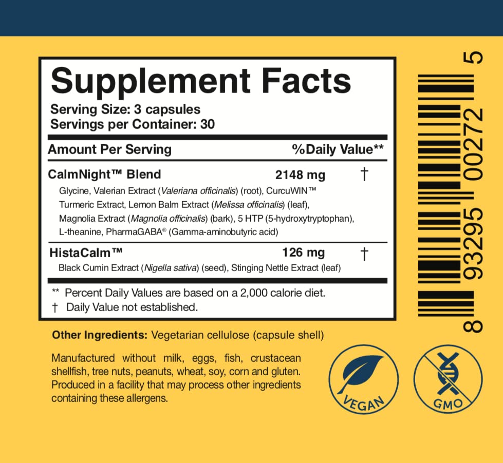 Researched Nutritionals Circadian PM Capsules 90 Count