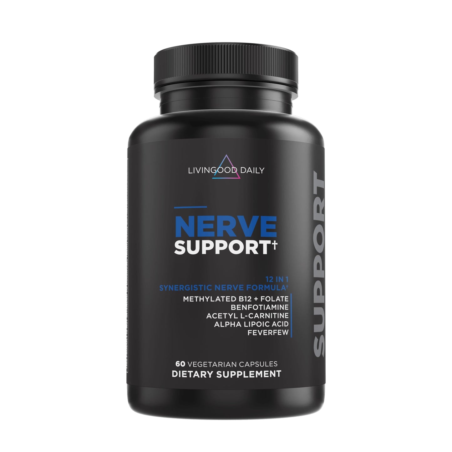 Livingood Daily Nerve Support Capsule, 60 Capsules