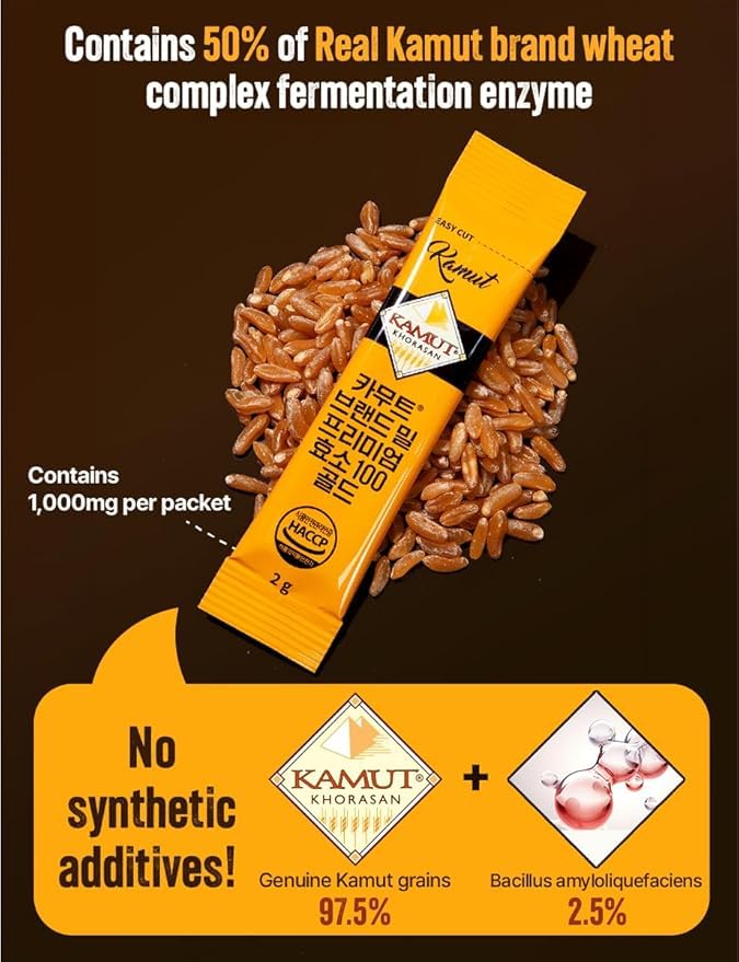 VA비타민마을 Kamut Brand Wheat Premium Enzyme Powder 100 Gold, 2g x 30 Sticks
