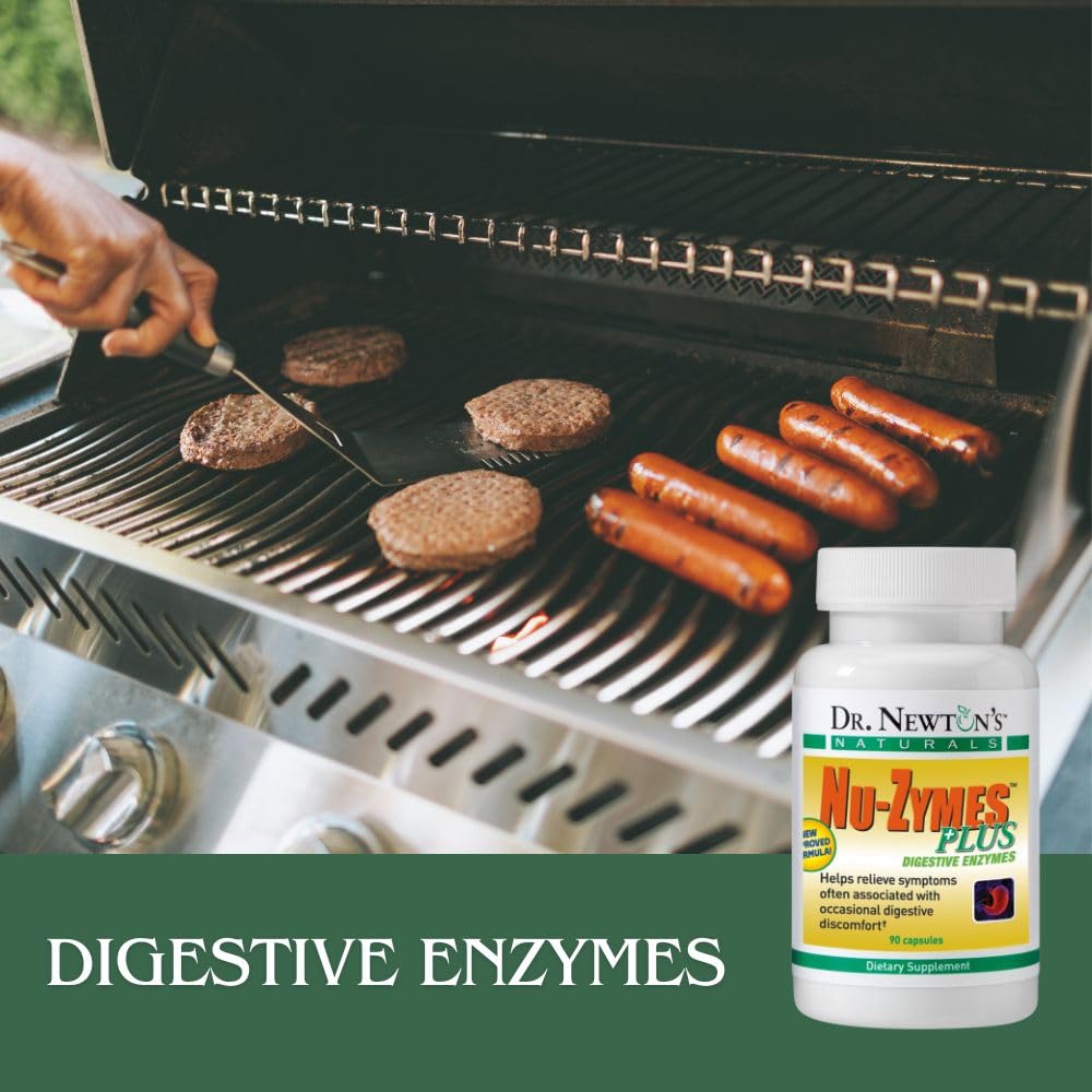 SelfCare+ Dr. Newton's Naturals Nu-Zymes Plus Digestive Enzymes 90 Capsules
