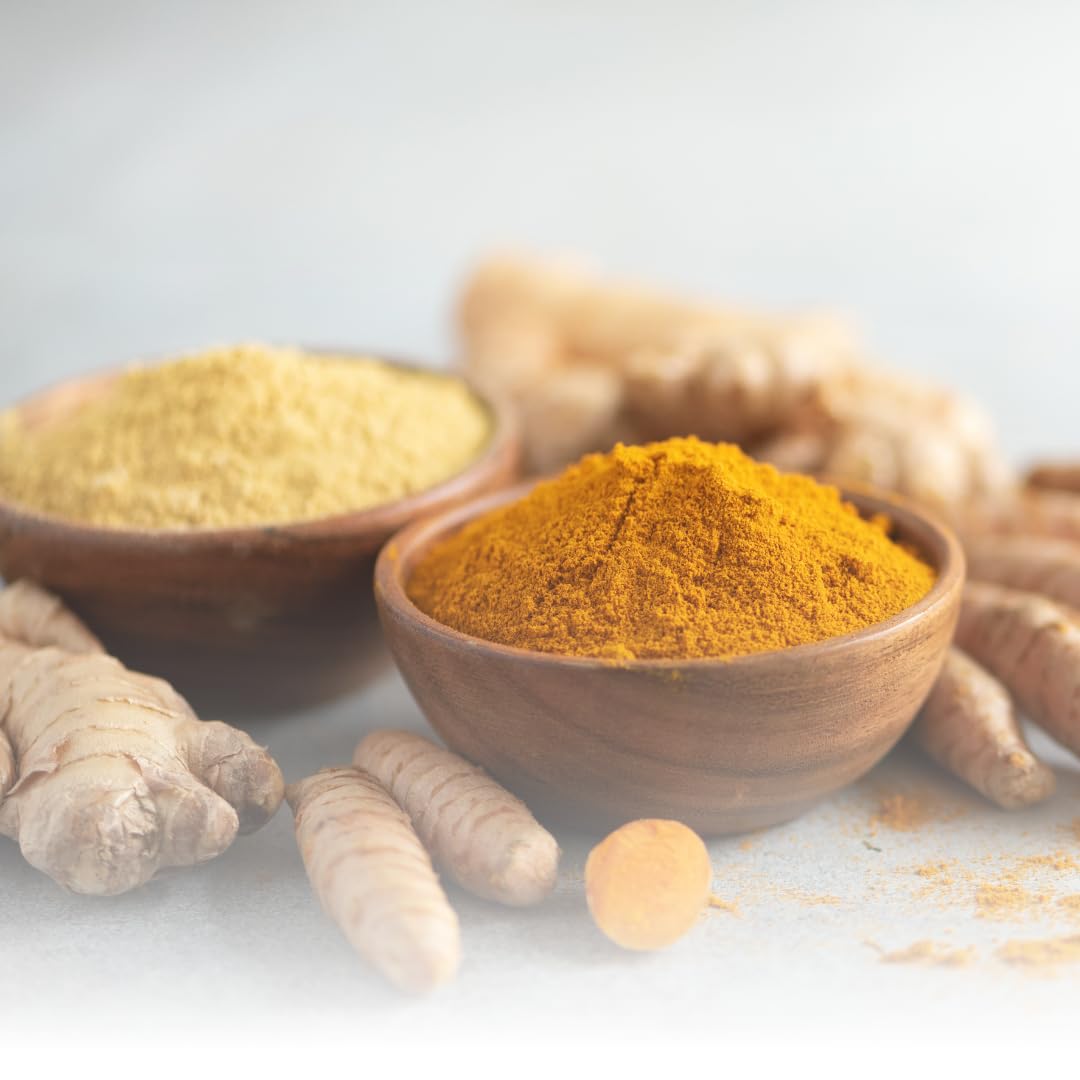 Pure Original Ingredients Turmeric Curcumin & Ginger, 100 Capsules