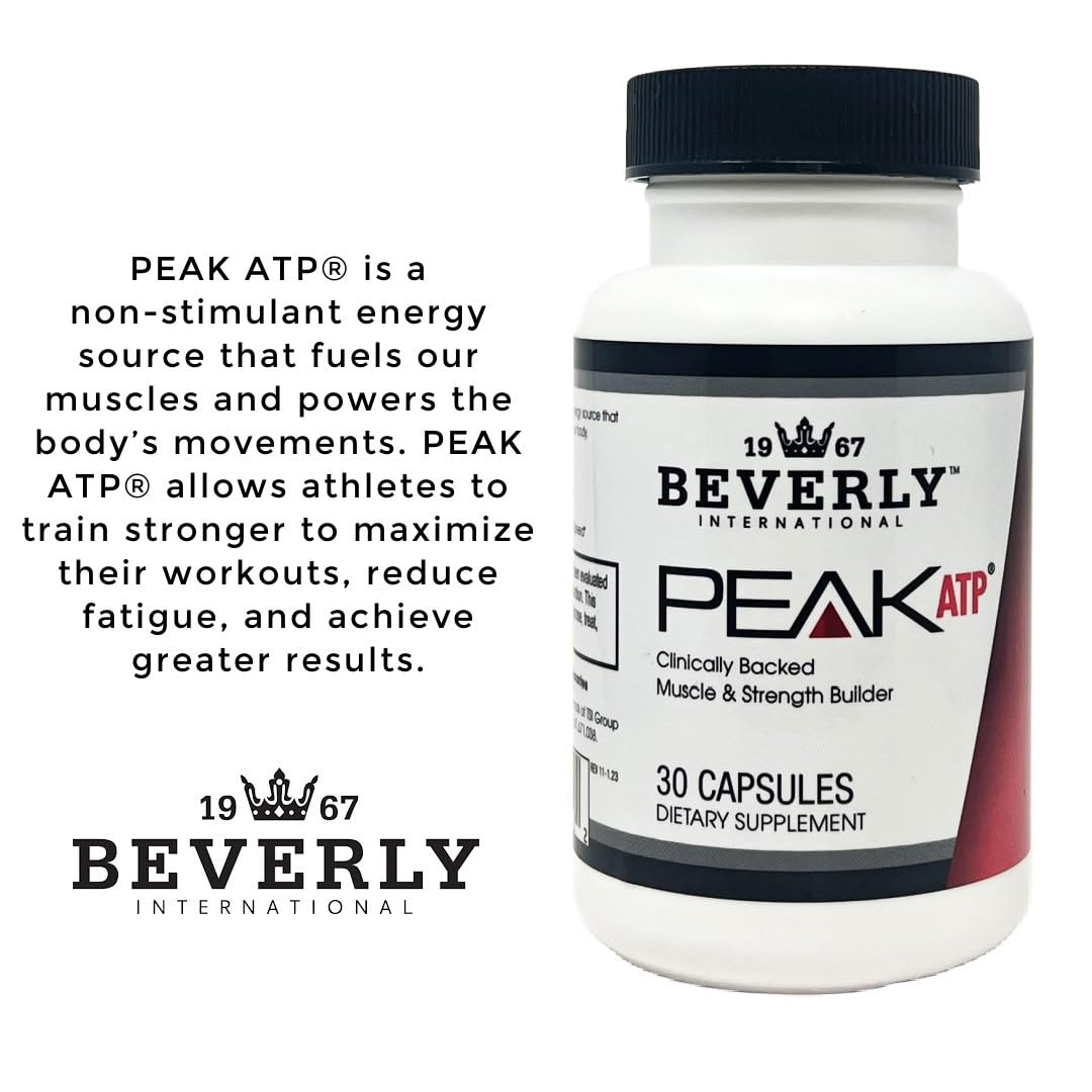 Beverly International Peak ATP Non-Stimulant Pre-Workout, 30 Capsules