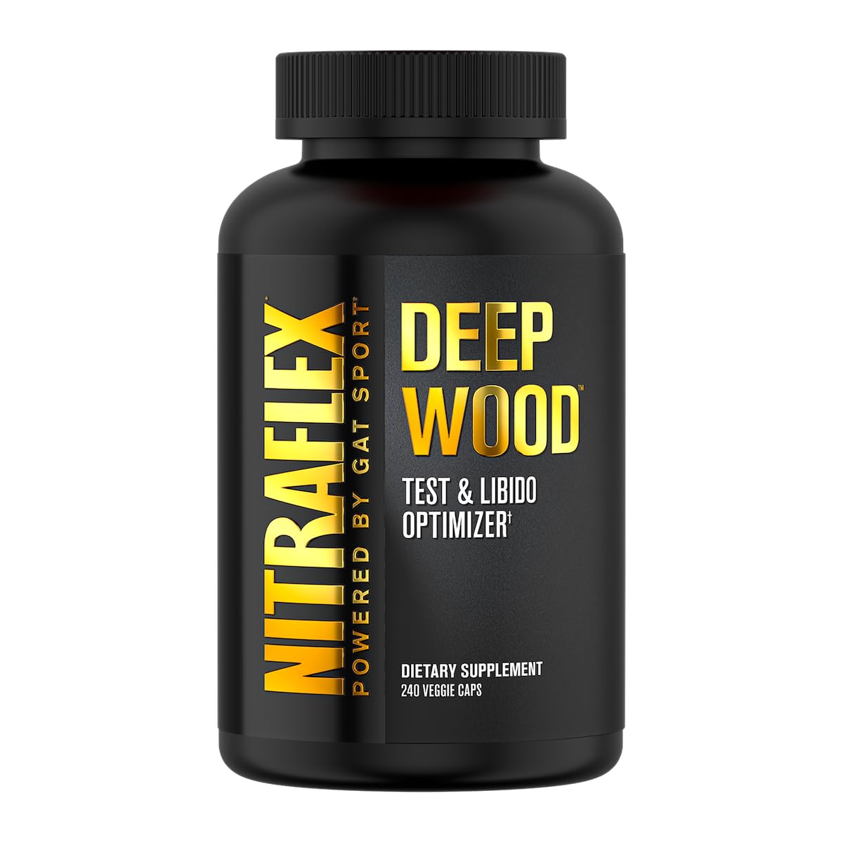 GAT SPORT Deep Wood Libido & Testosterone Booster Powder 26.4 oz