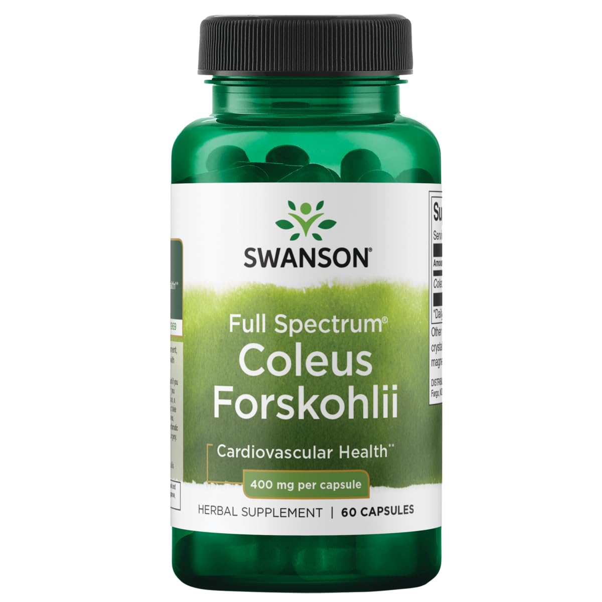 Swanson Full Spectrum Coleus Forskohlii 400 mg 60 Capsules