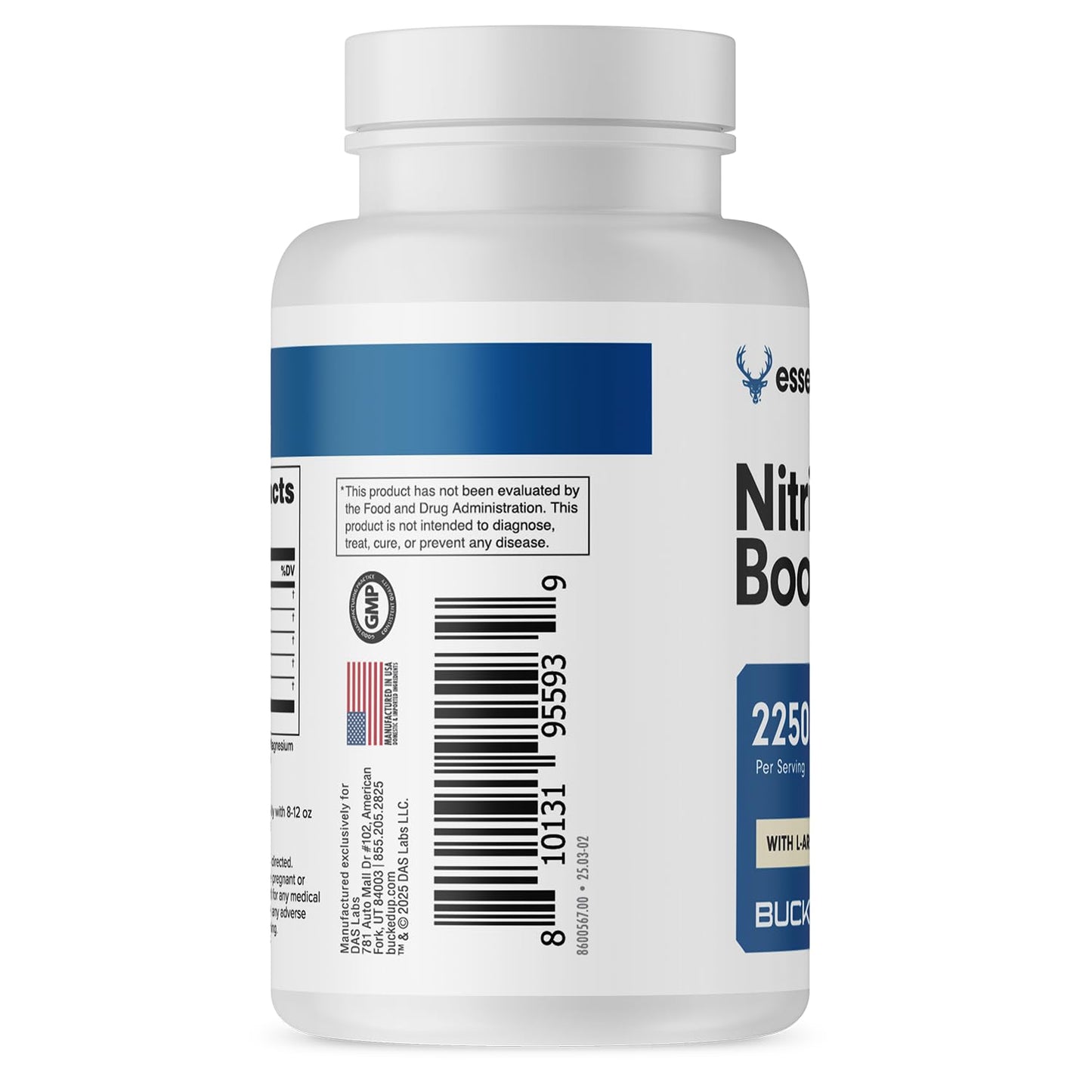 Bucked Up Nitric Oxide Booster Capsule 90 Count