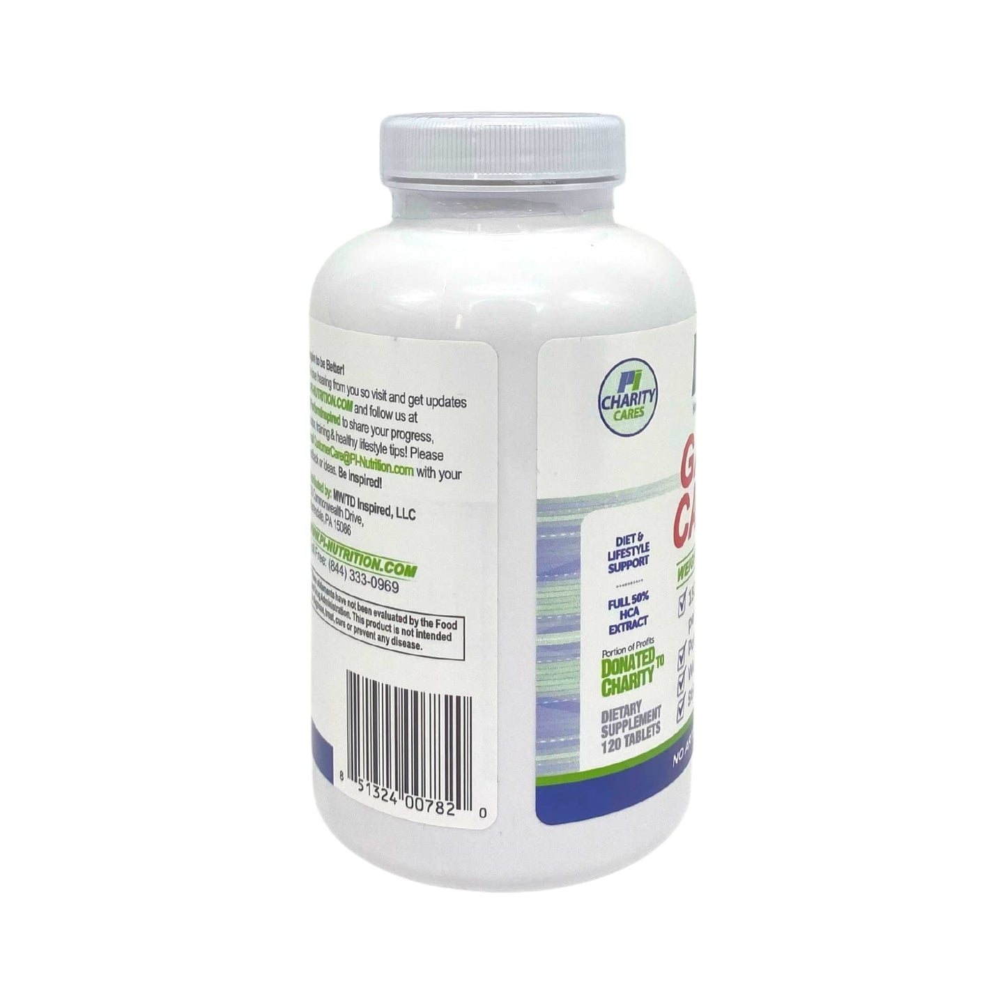 Performance Inspired Garcinia Cambogia 1500mg Tablet, 120 Count