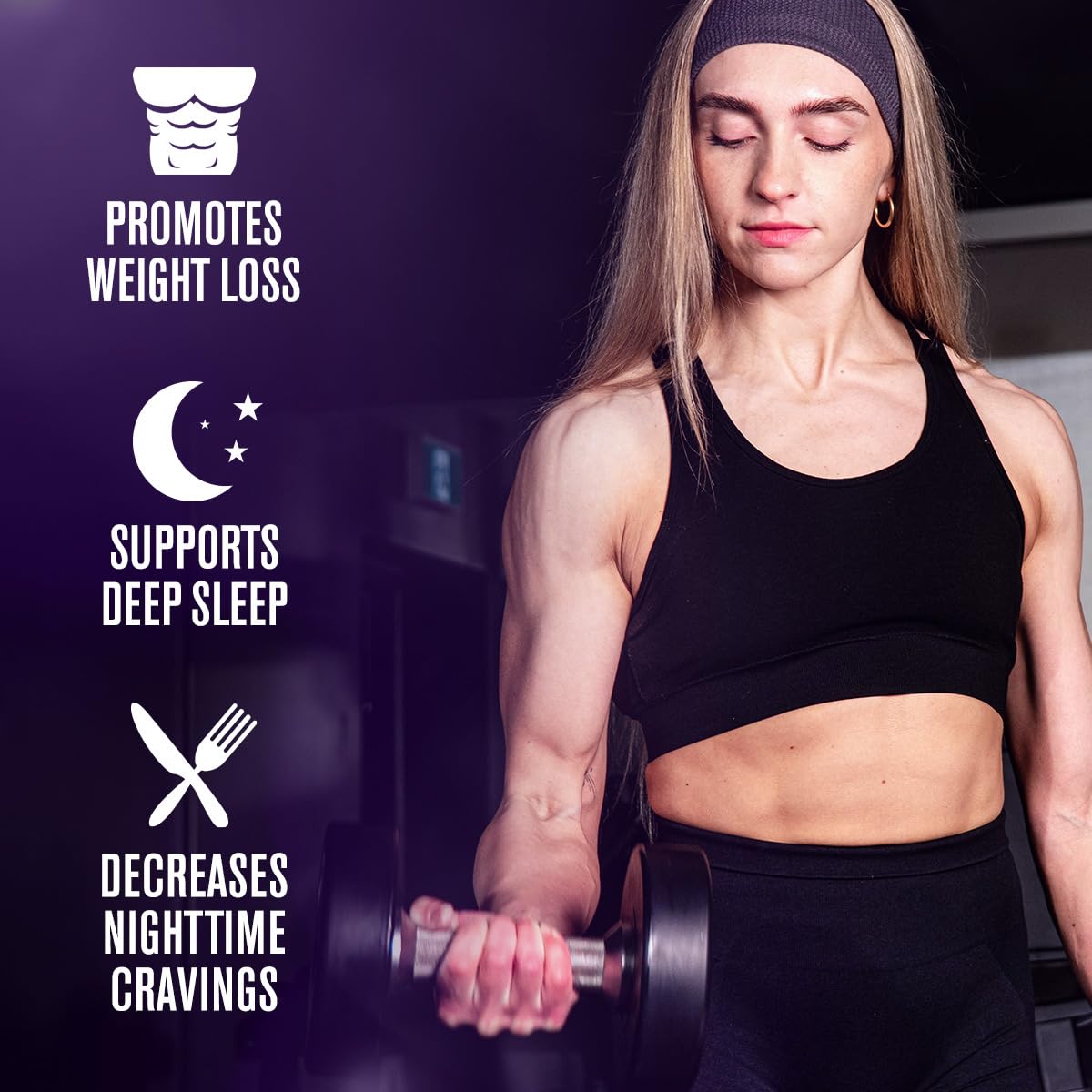 Jacked Factory Lean PM Night Time Fat Burner Sleep Aid Supplement (60 Capsules) & Lean PM Weight Loss Gummies (60 Gummies)