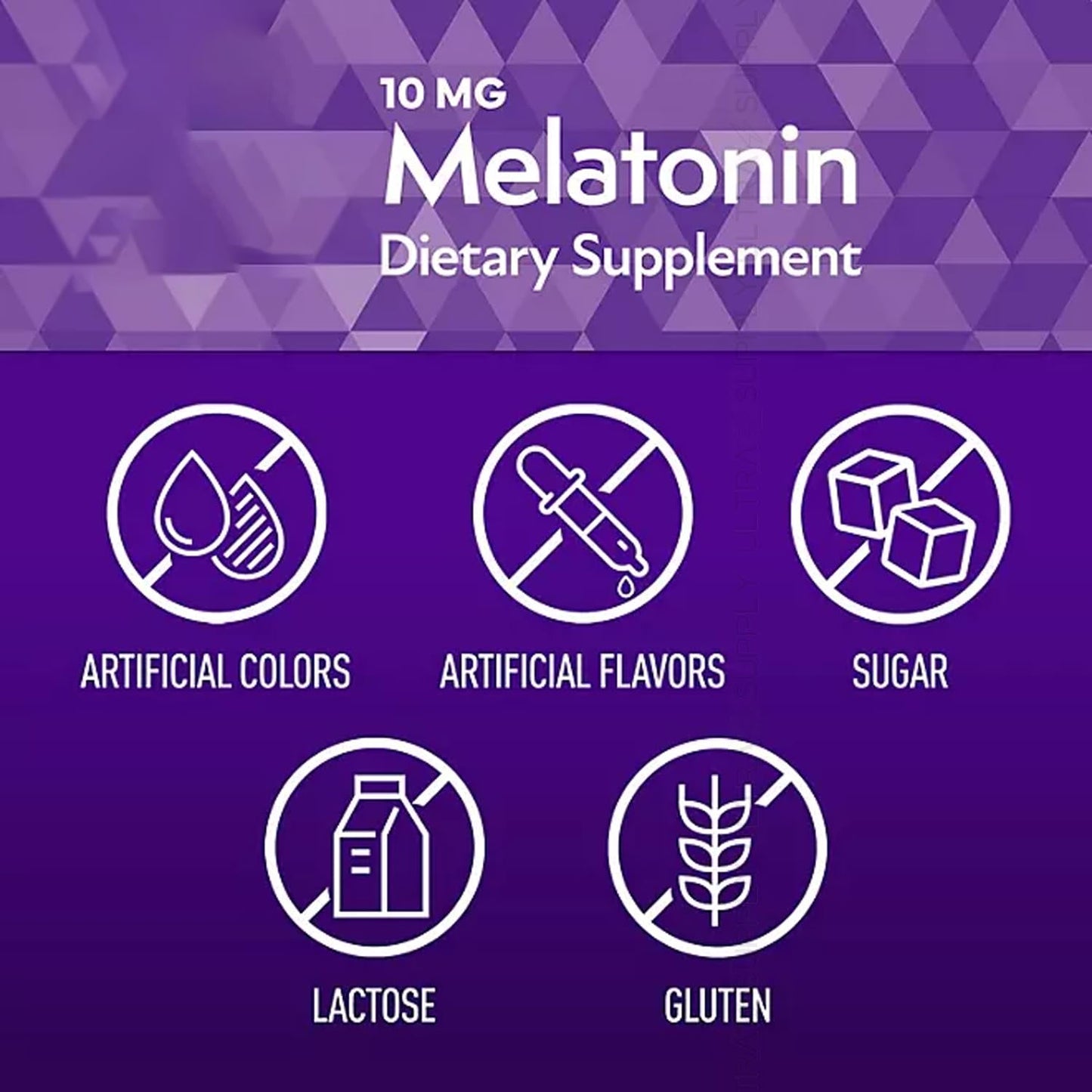 Generic Members Mark Melatonin 10mg Tablets 1 Count