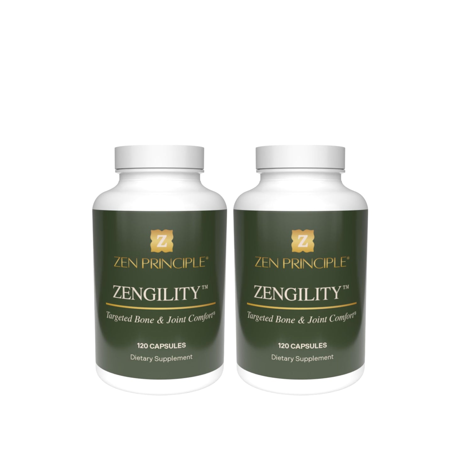 Zen Principle Zengility Joint Support & Bone Strength Supplement Capsule, 240 Capsules