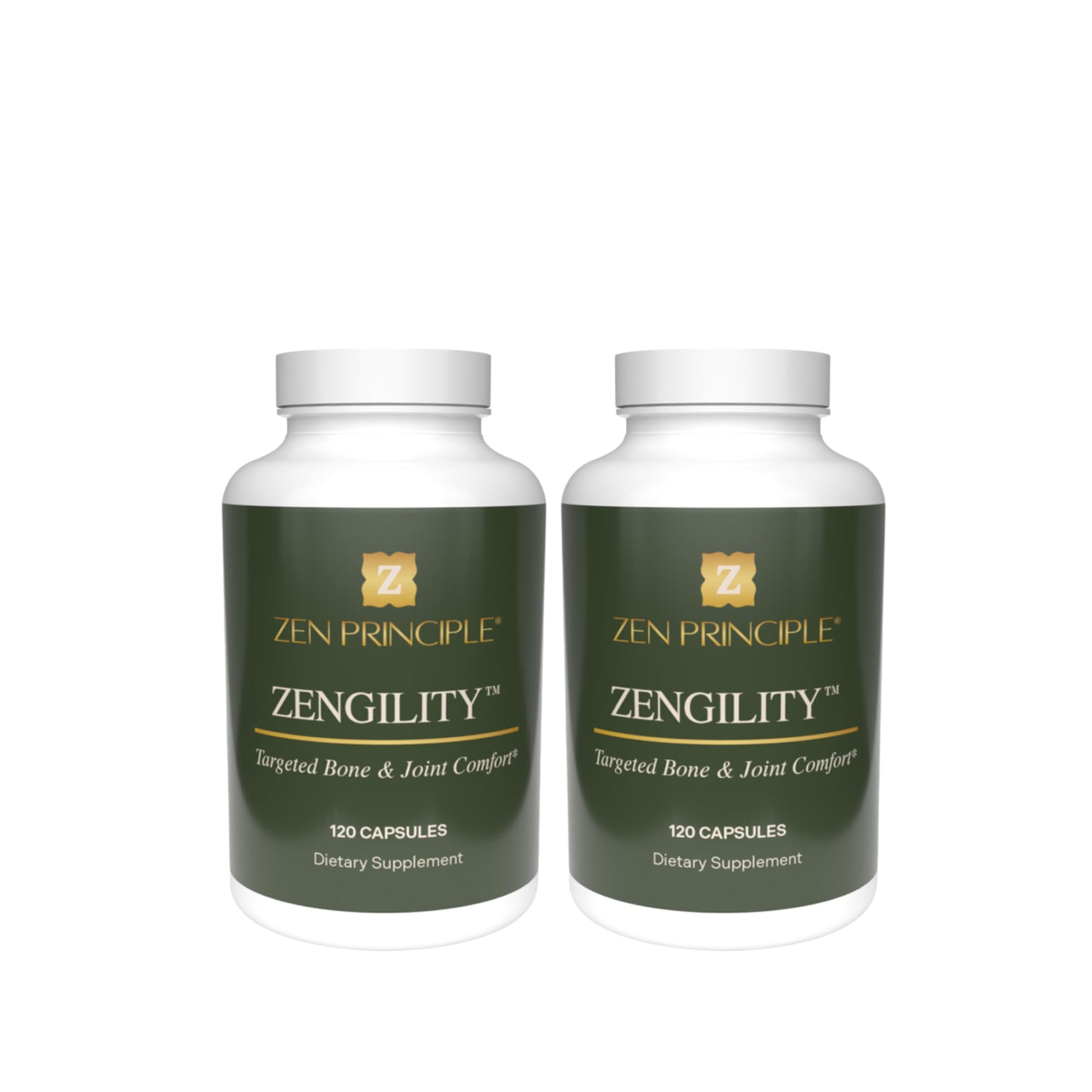 Zen Principle Zengility Joint Support & Bone Strength Supplement Capsule, 240 Capsules