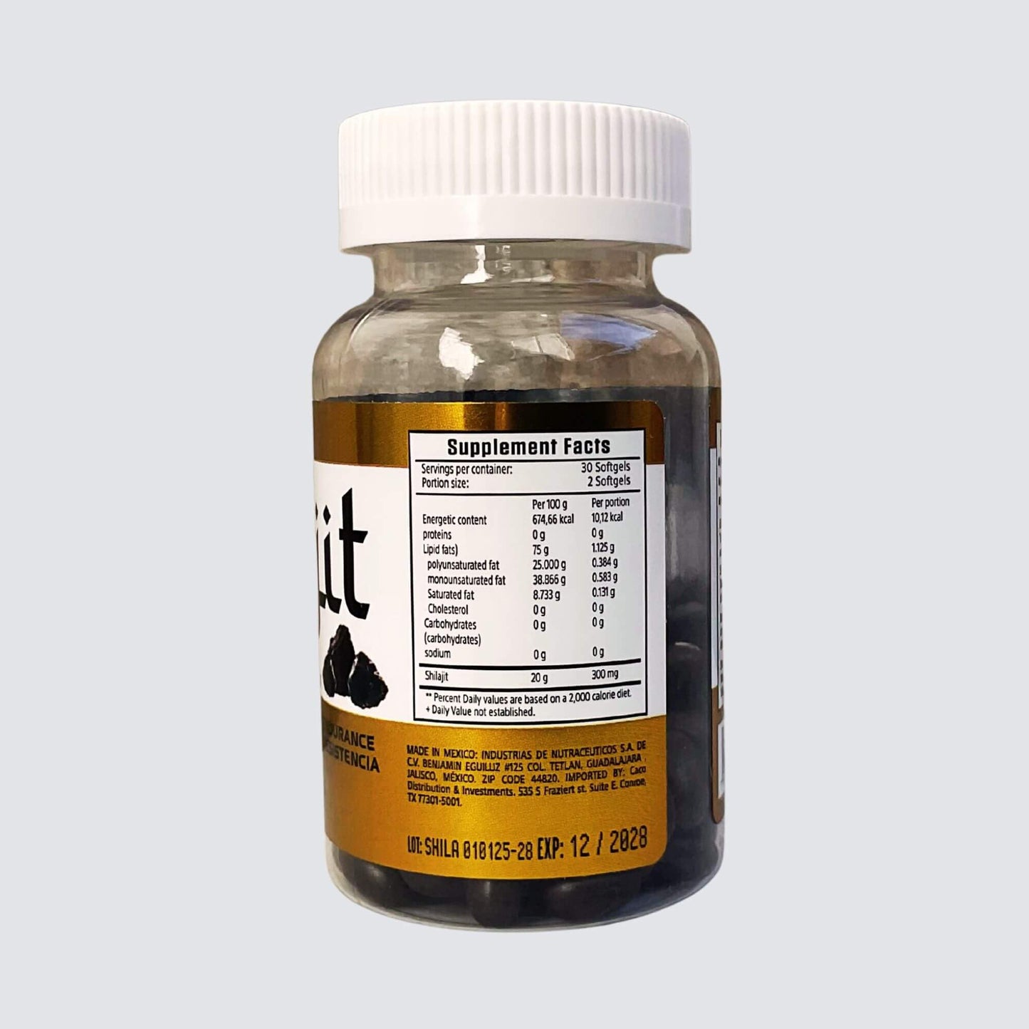 Generic Shilajit 300 mg Caplet, 60 Count