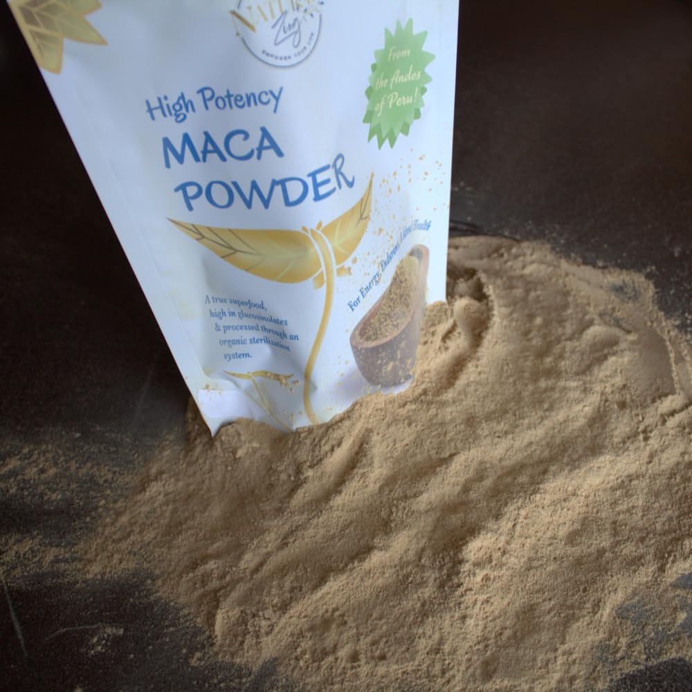 NaturalZing Maca Powder, High Glucosinolate Content, 12 oz
