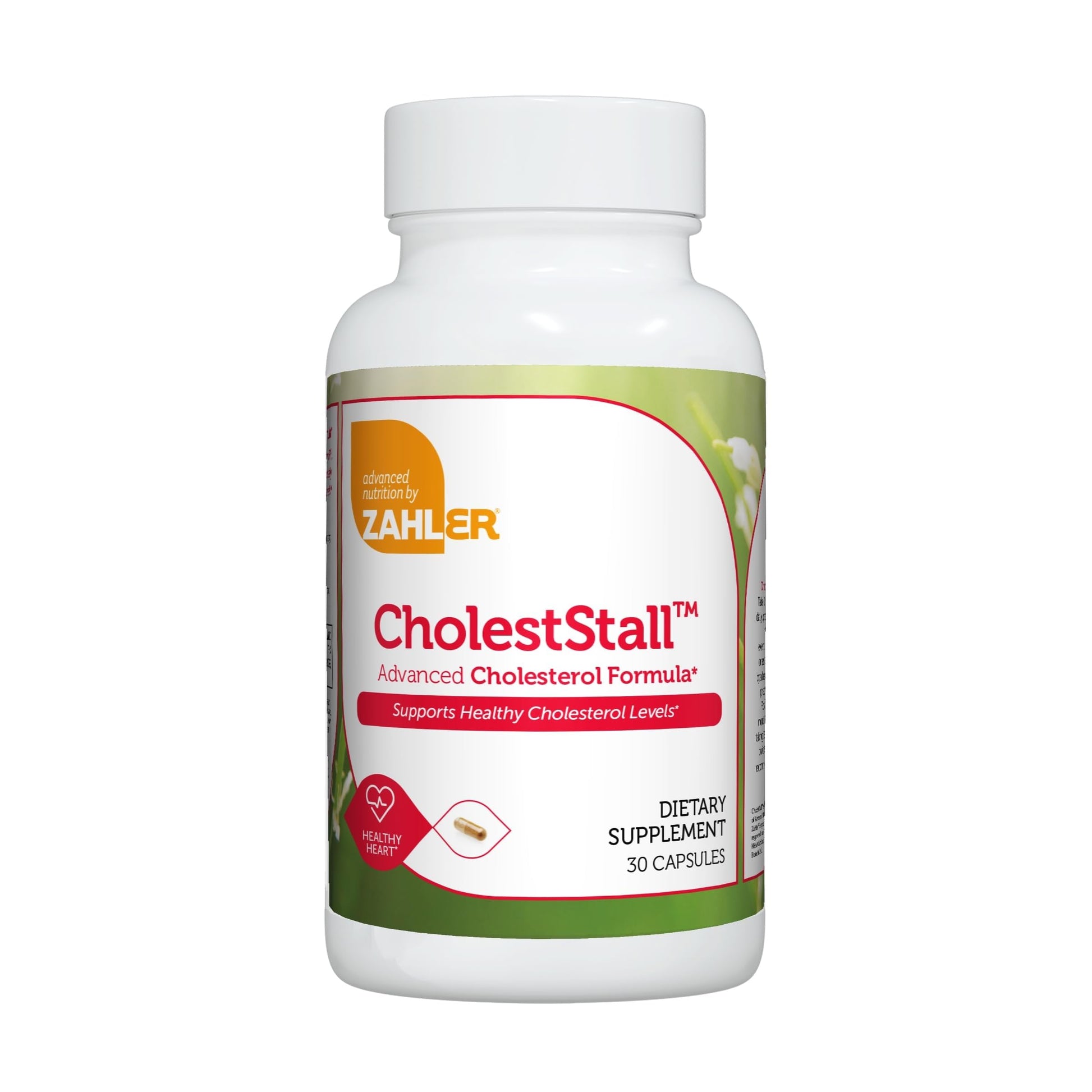 Zahler CholestStall Cholesterol Support Supplement, 30 Capsules