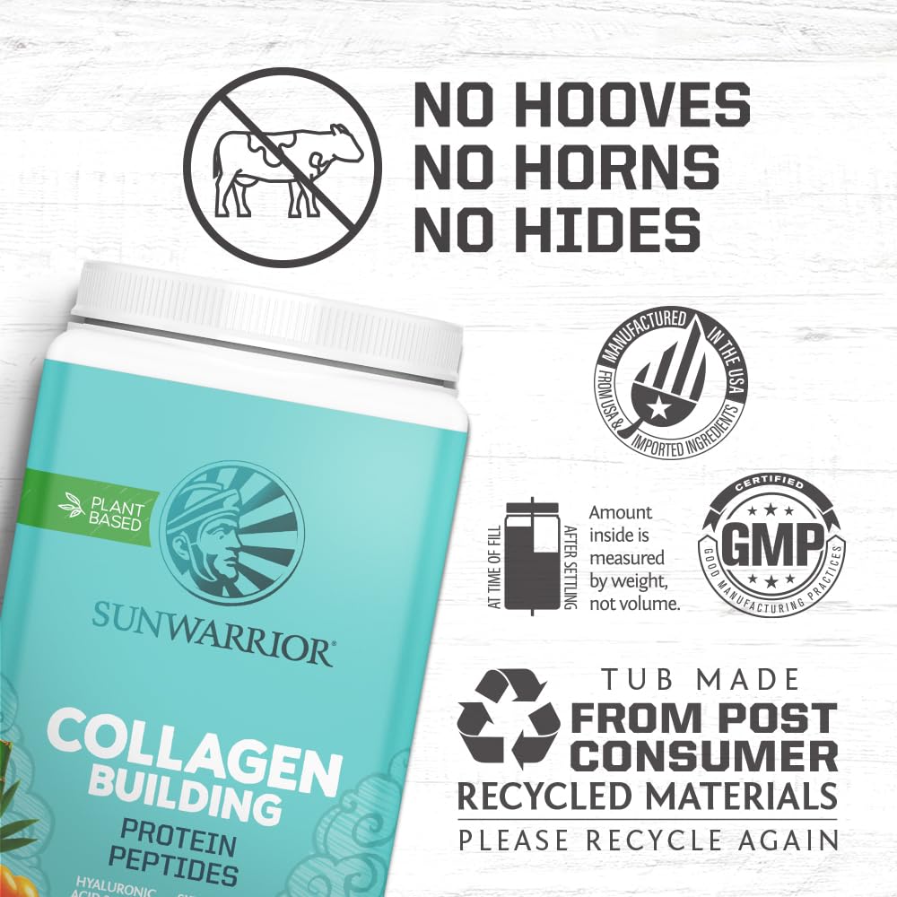 Sunwarrior Plant-Based Collagen Building Powder, 61.6