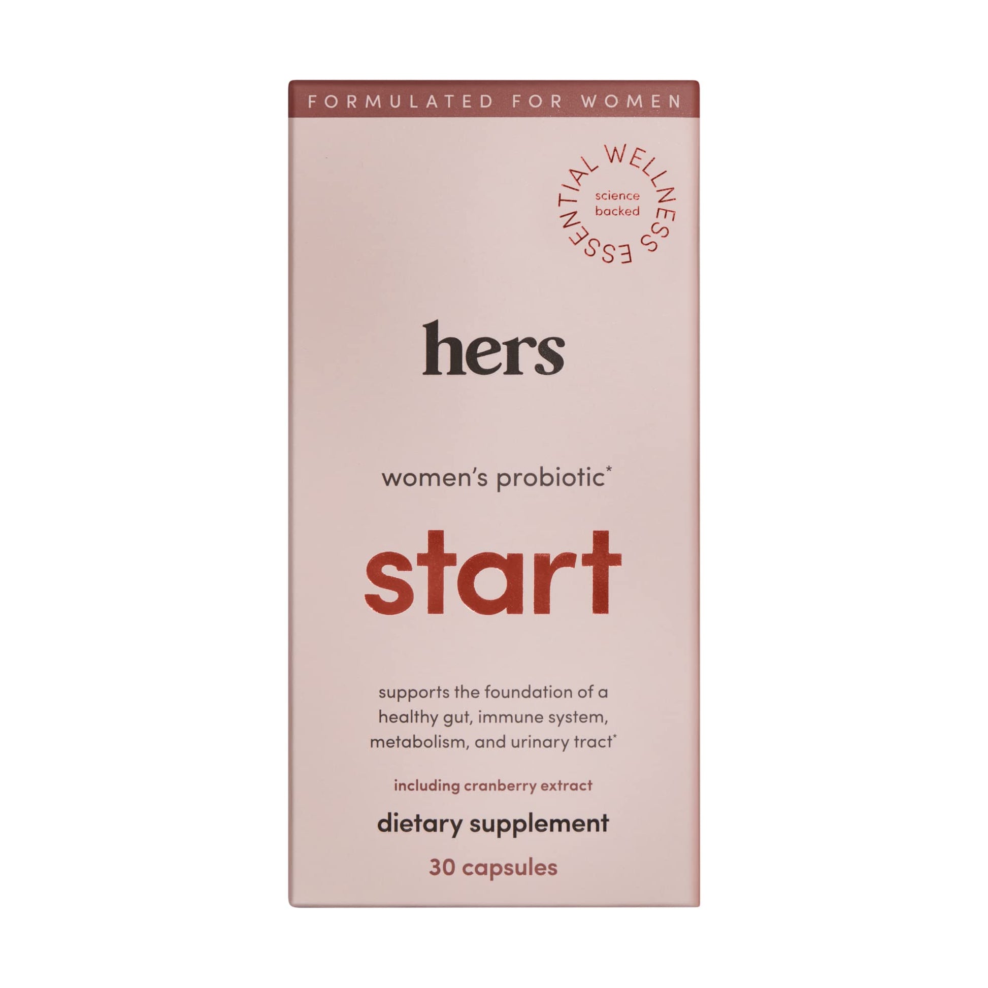 Hims & Hers Hers Start Supplement Capsule, 30 Capsules