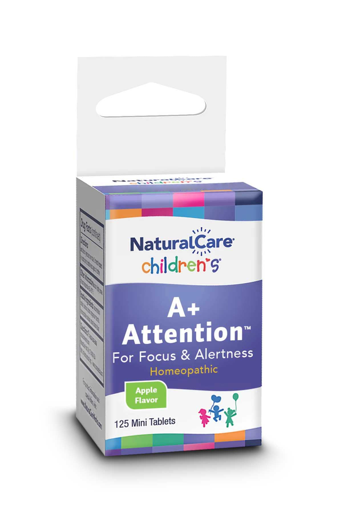 NaturalCare Children's A+ Attention Chewable Tablets 125 Count