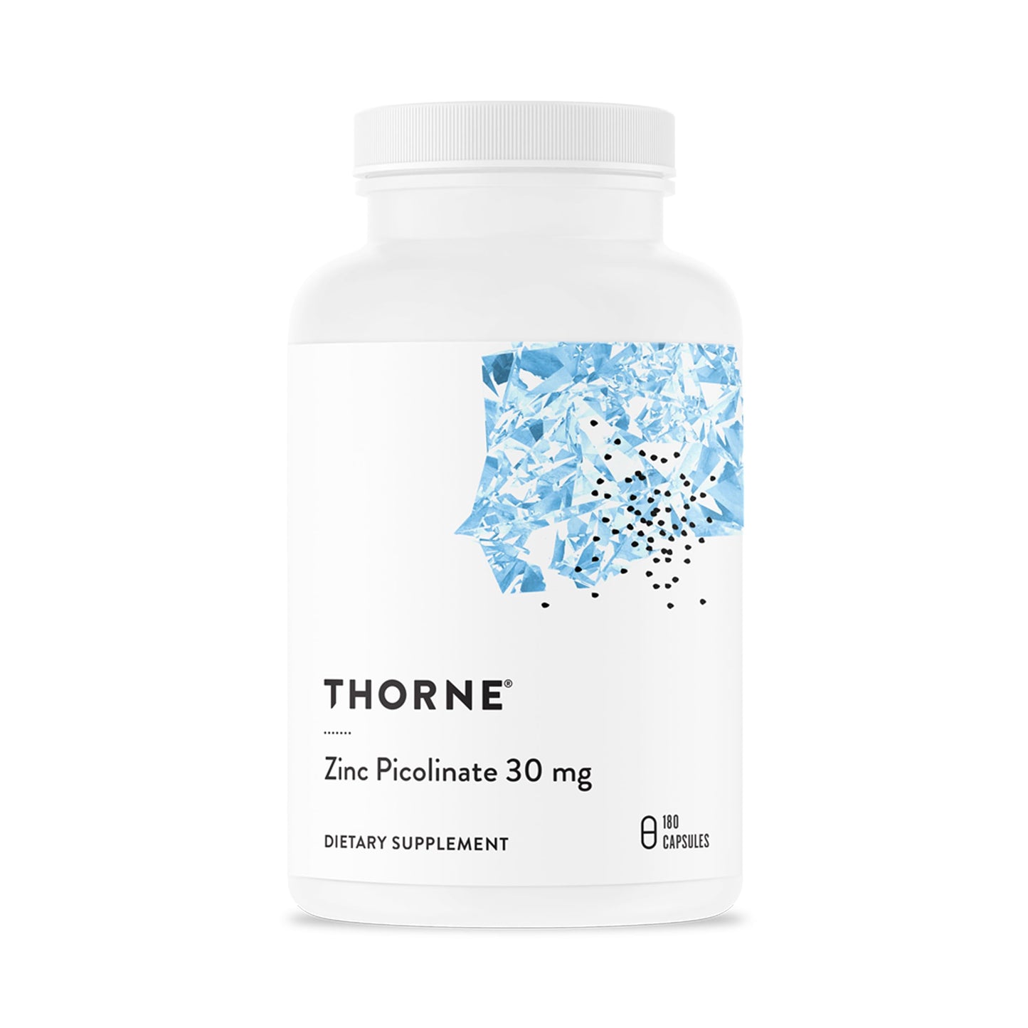 Thorne Zinc Picolinate 30 mg Capsules, 180 Count