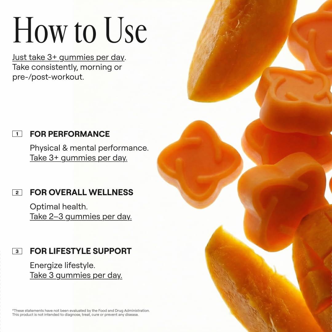 ARQ8 LONGEVITY Creatine Monohydrate Gummies, 120 Gummies