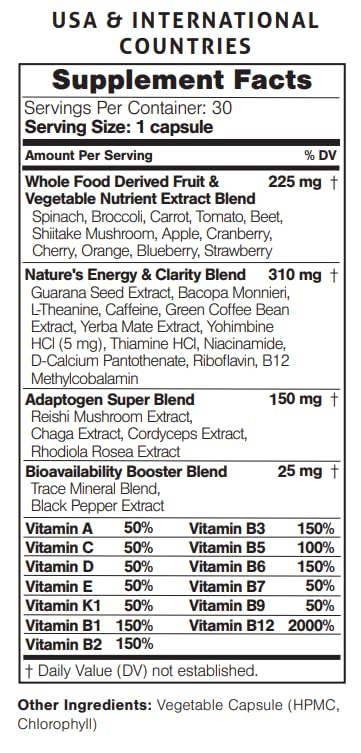 BEpic Elev8 Capsules 60 Count