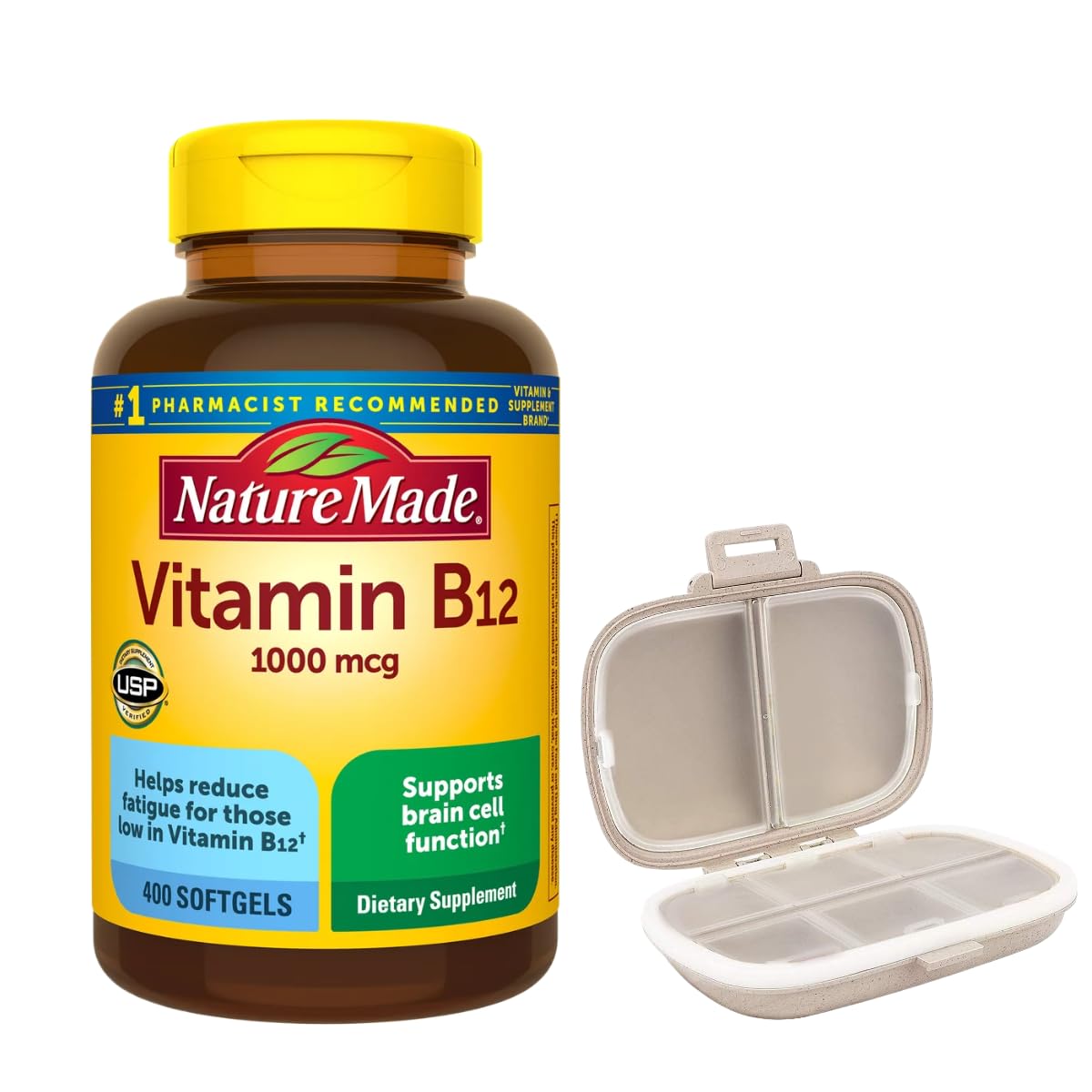 Nature Made Vitamin B12 1000 mcg Tablets, 400-count