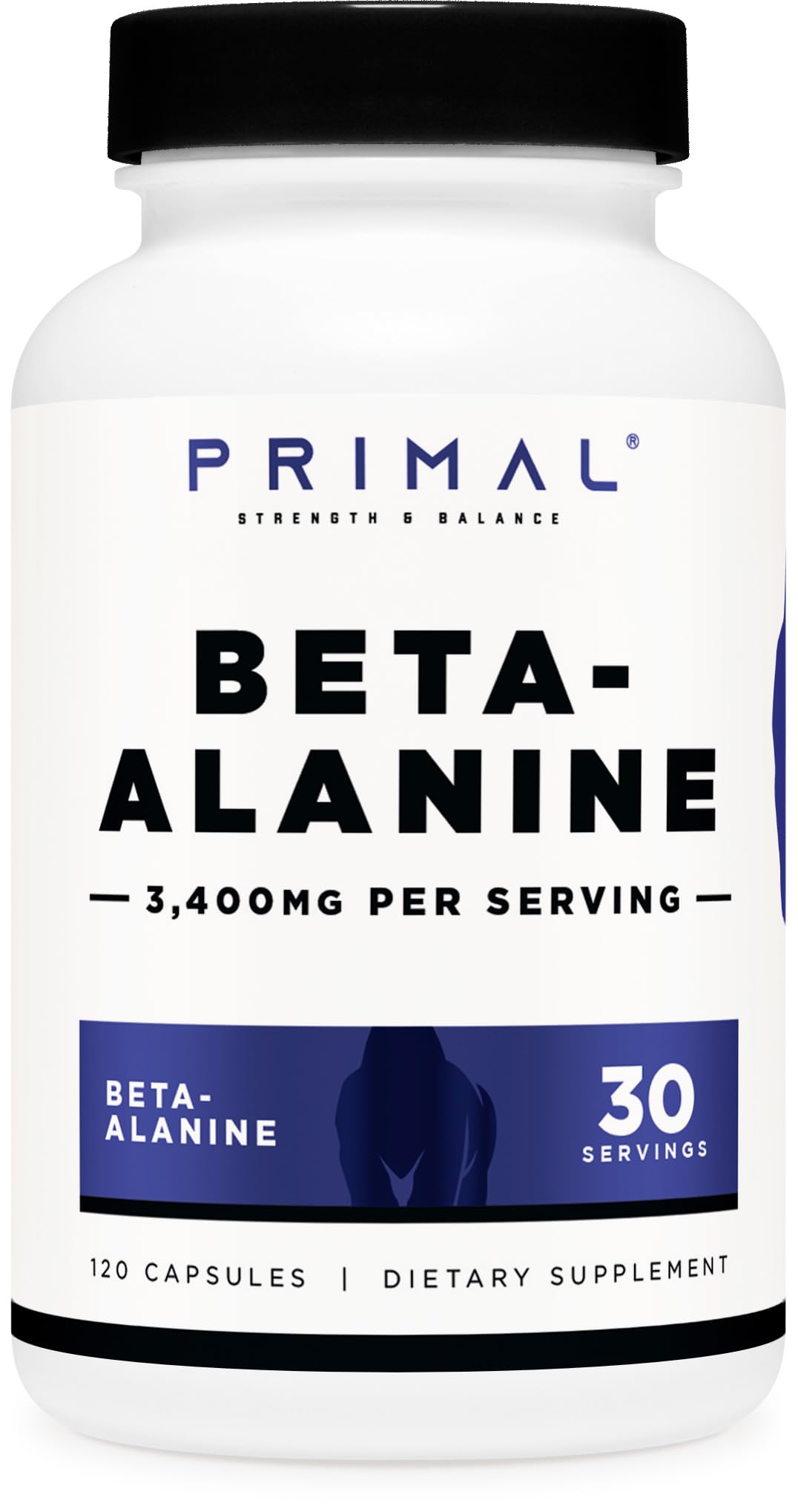 Primal Beta-Alanine Capsule, 120 Capsules