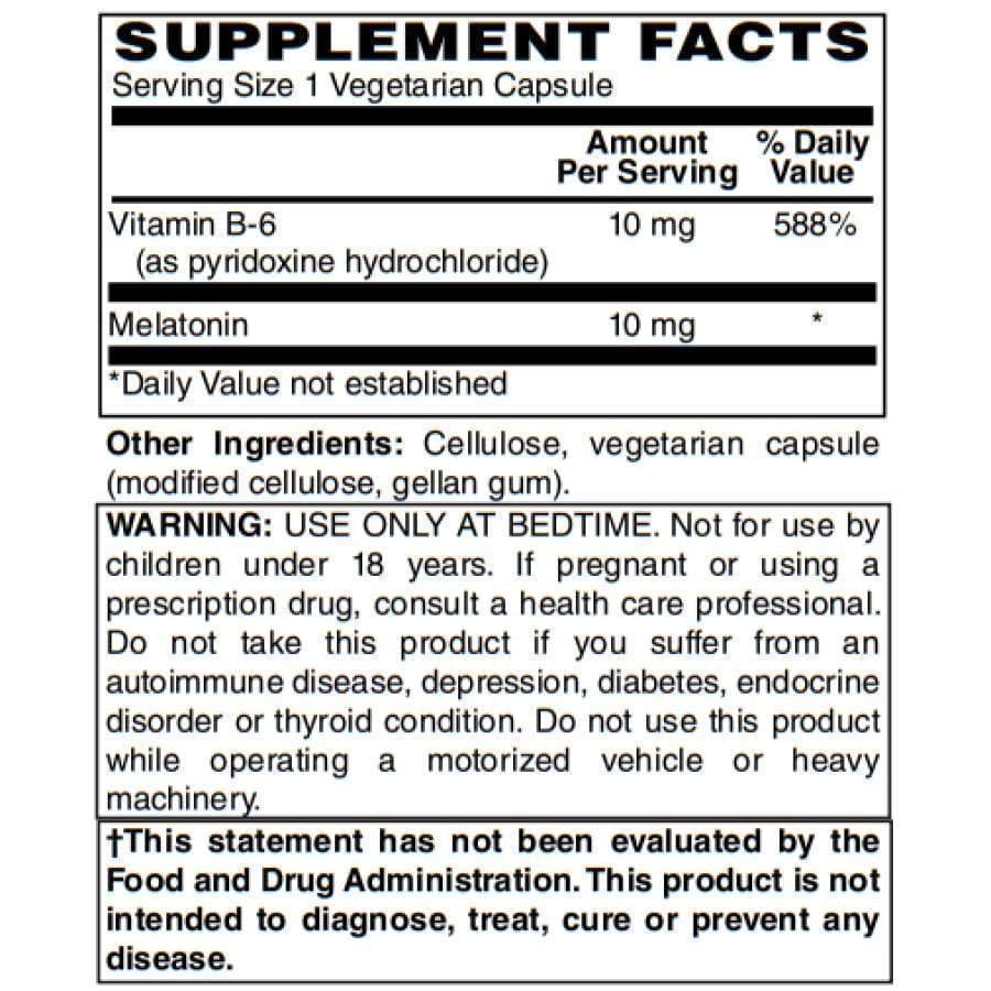 BariatricPal Melatonin Delayed-Release 10mg Capsule, 60 Count