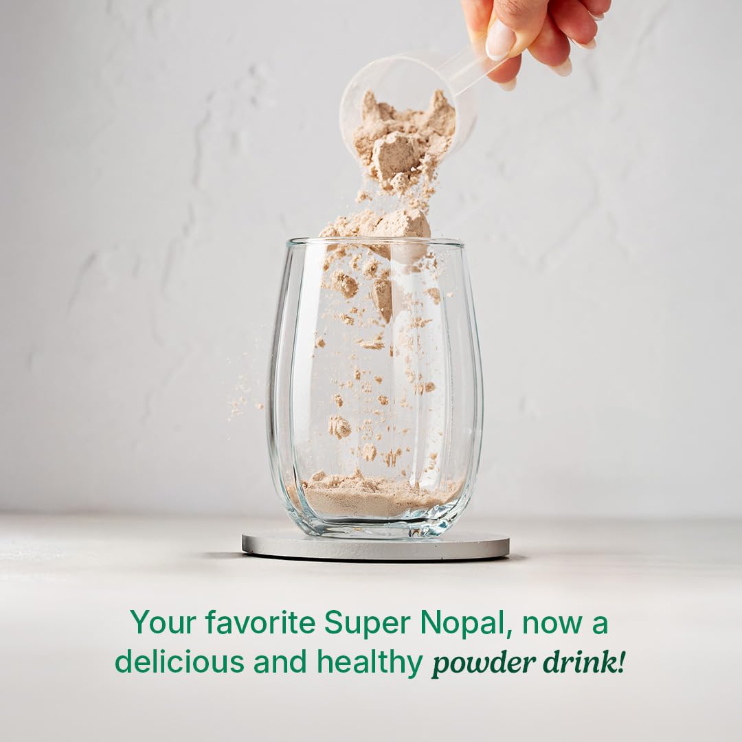 Santo Remedio Super Nopal Powder, Lime Flavor, Nopal Cactus & Prickly Pear Formula, Dietary Supplement, 3.2