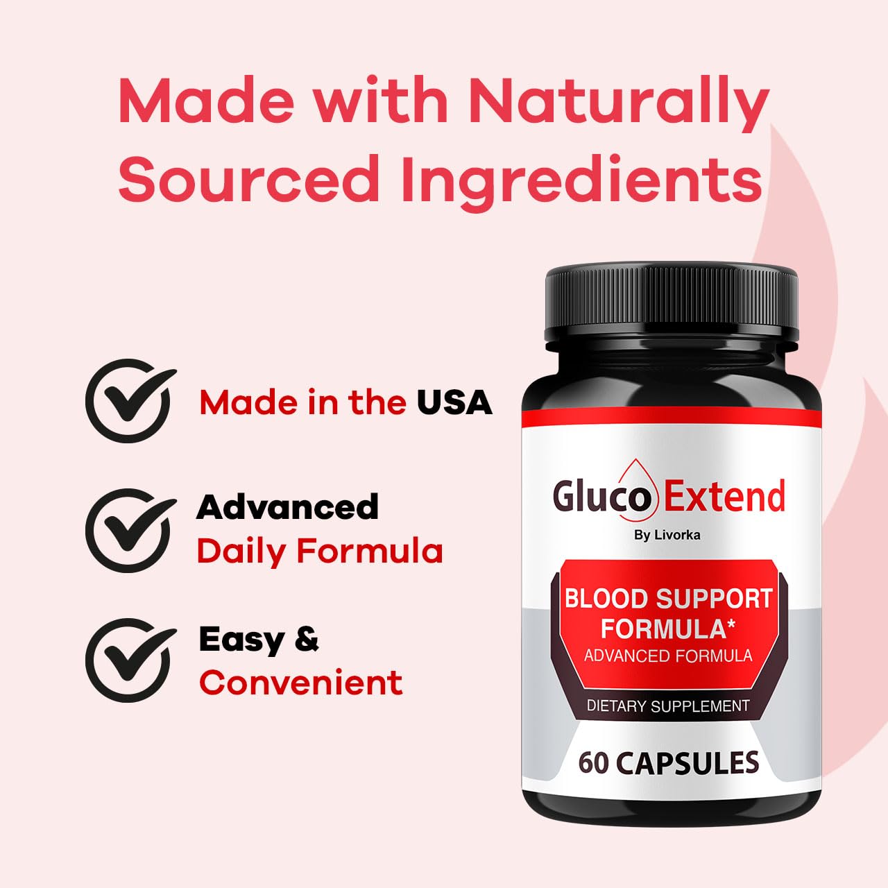 The Sunrise Brand Gluco Extend Capsules 60 Count