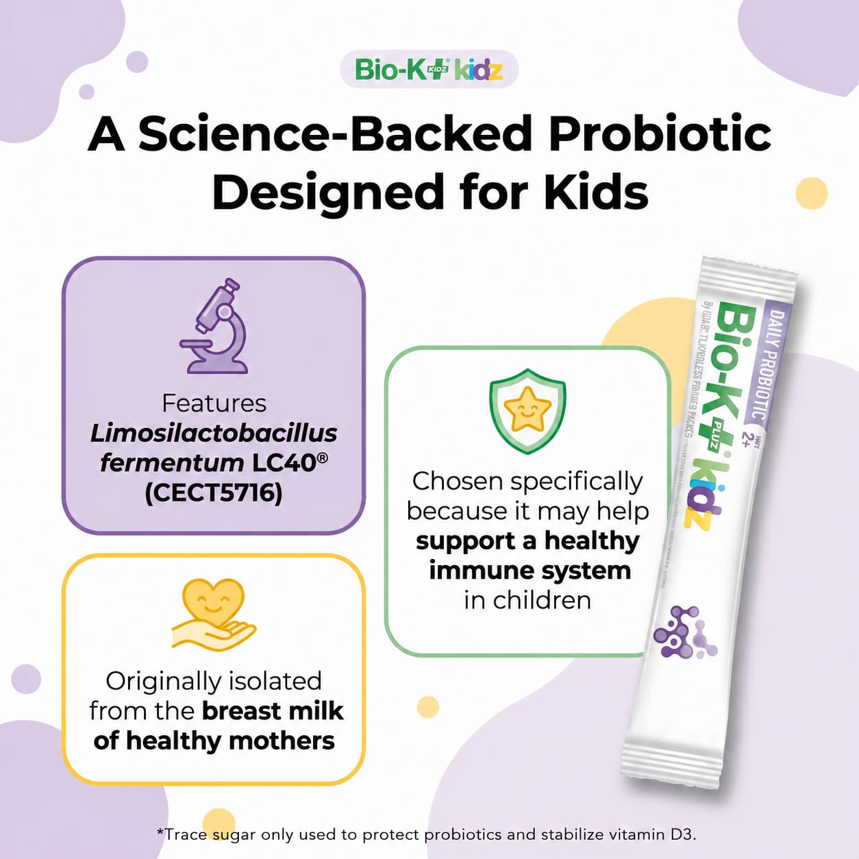 Bio-K Plus Kids Probiotic Powder 28 Packets