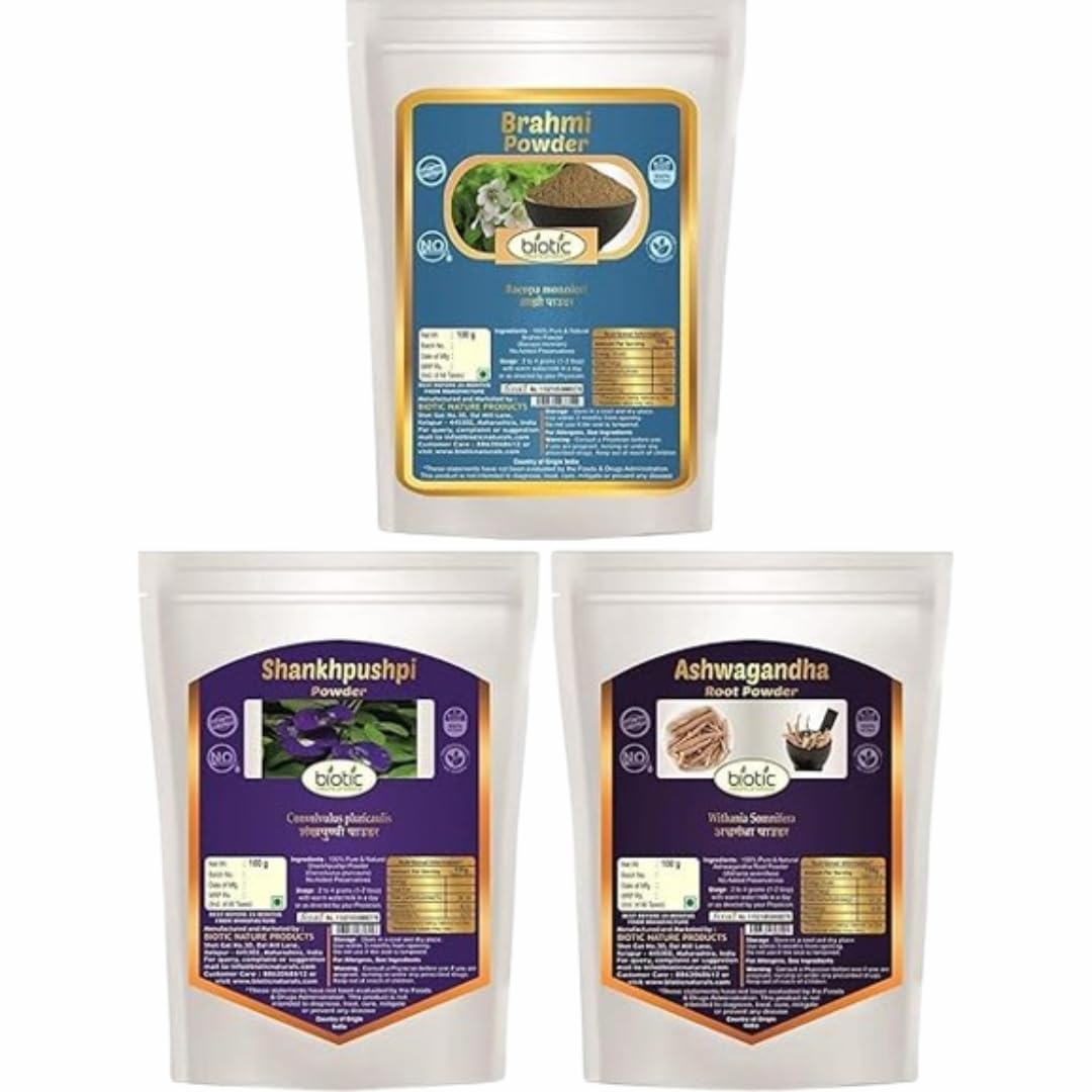 Generic Shankhpushpi Brahmi Ashwagandha Powder 10.58 oz