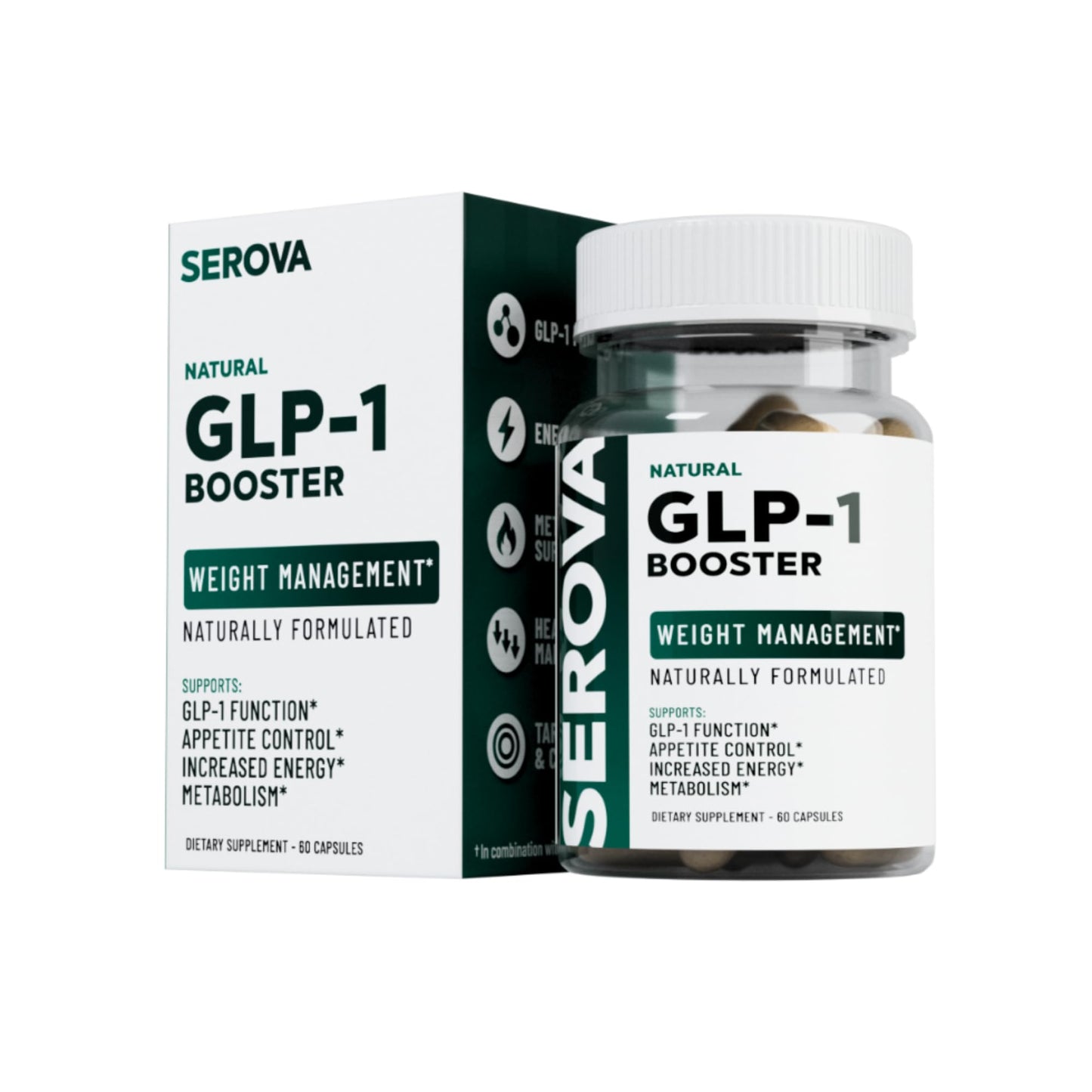 SEROVA Wellness GLP-1 Support 60 Capsules