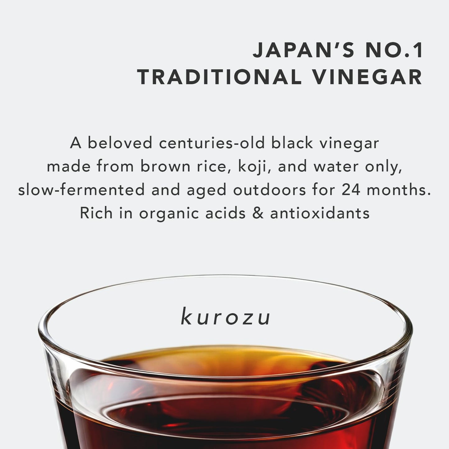 WASHOKU FOOD SUPPLEMENT Japanese Longevity Supplement with Fermented Kurozu Black Vinegar & Okinawa Moromisu Softgels 180 Count