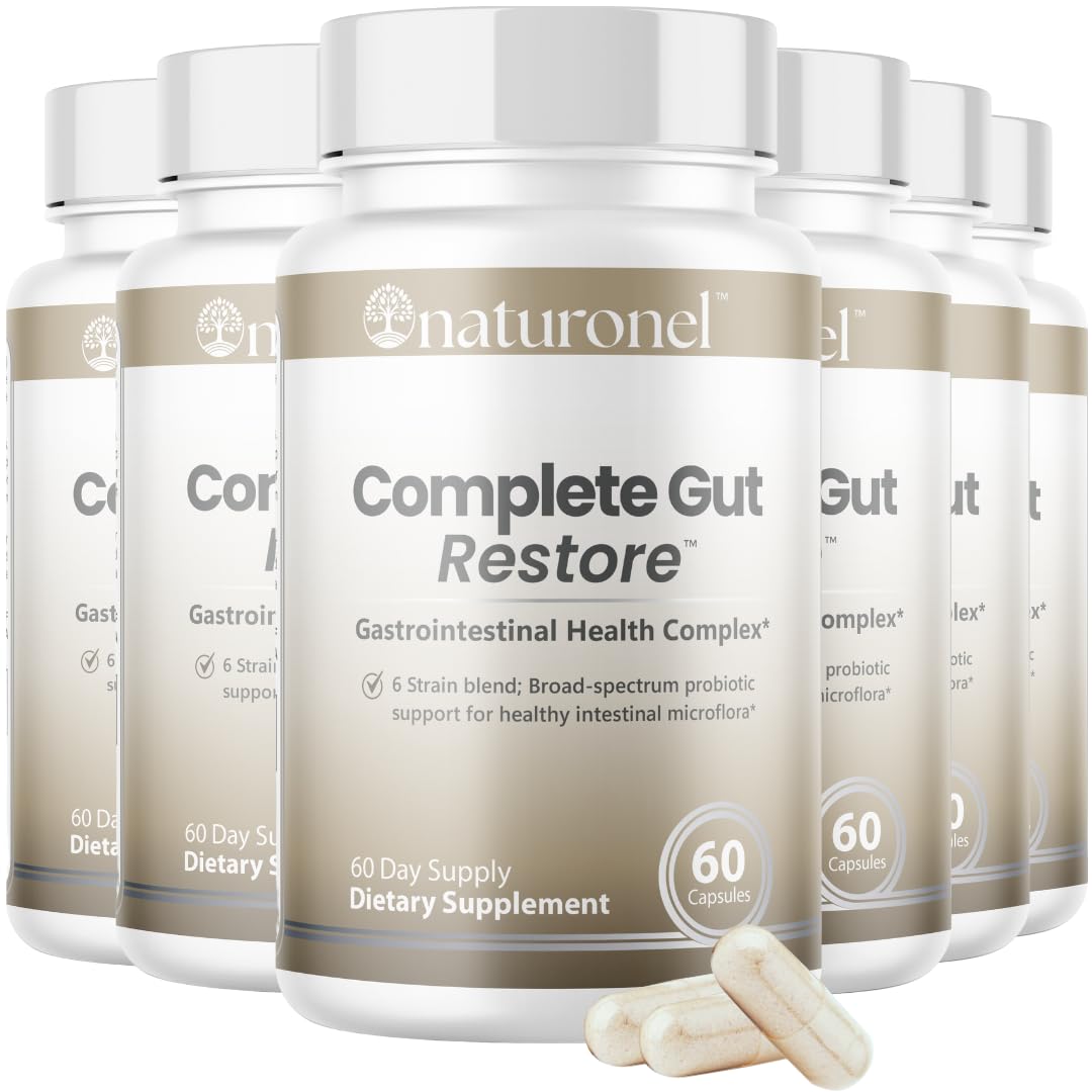 Naturonel Complete Gut Restore Probiotics Capsule 60 Count