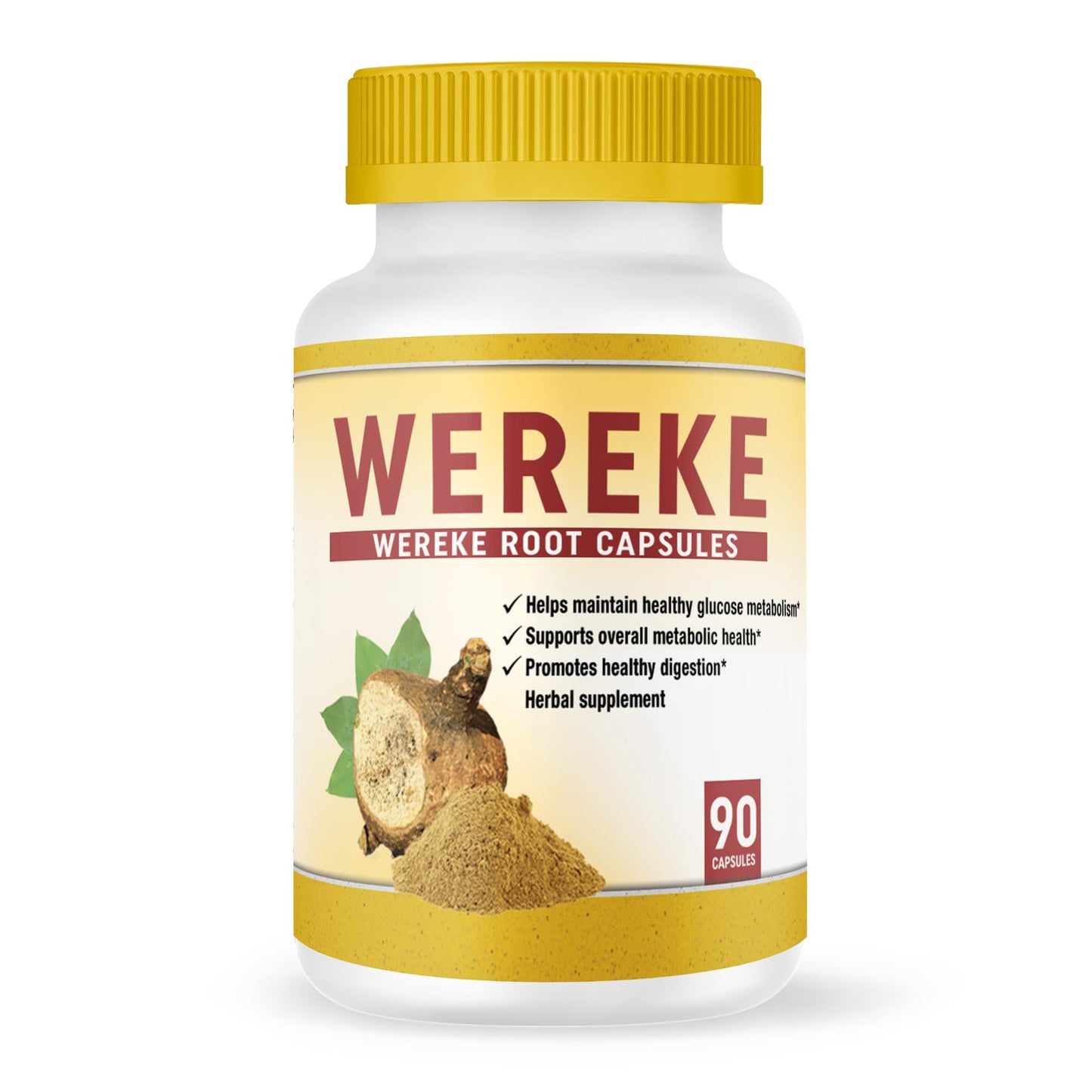 Nutrisalud Products Wereke Root Capsules, 180 Capsules