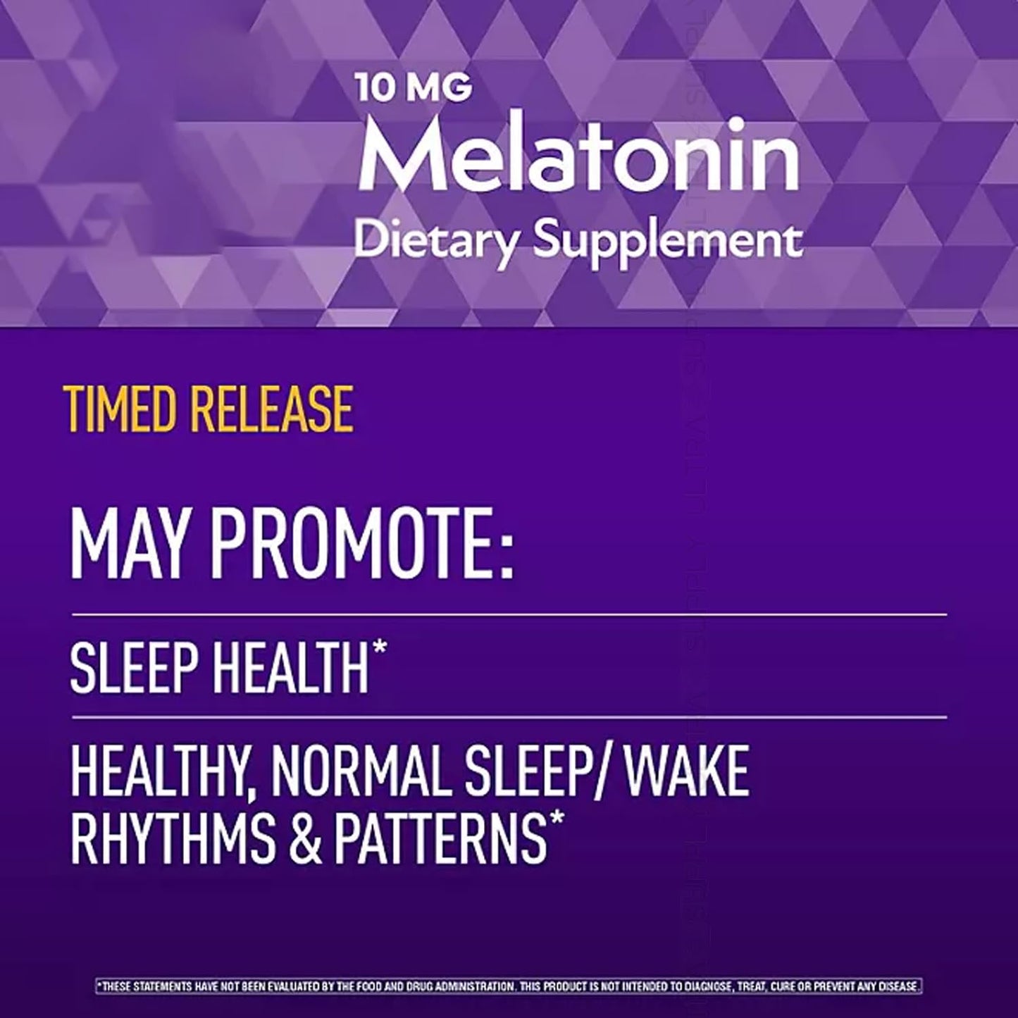 Generic Members Mark Melatonin 10mg Tablets 1 Count