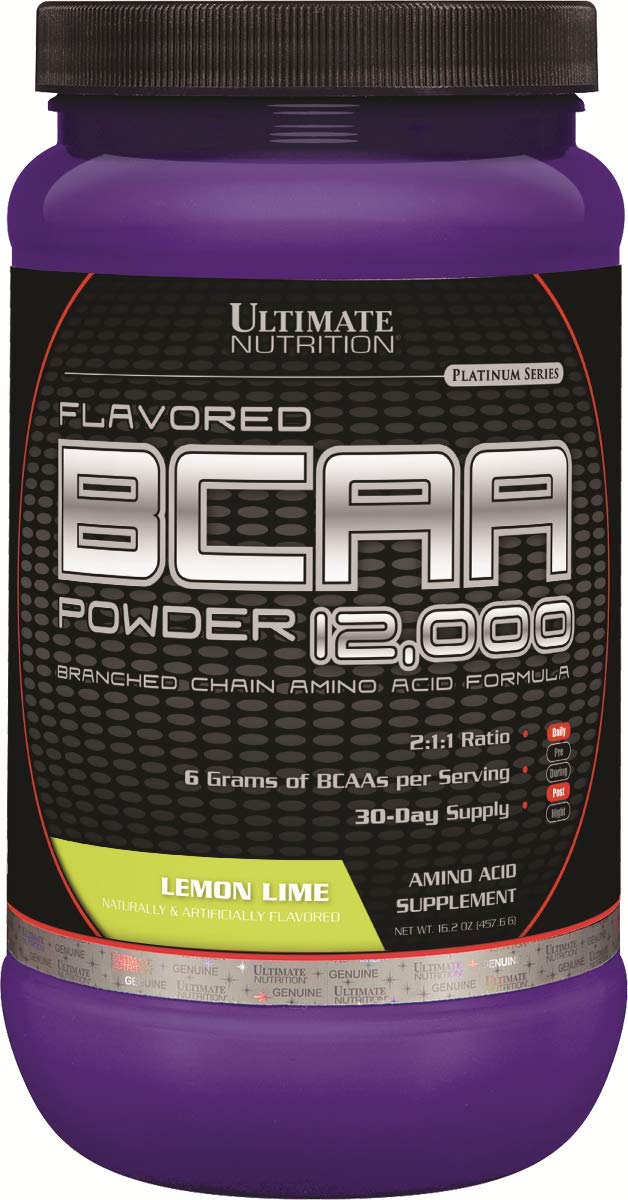 Ultimate Nutrition Flavored BCAA Powder Lemon Lime 16.1 oz