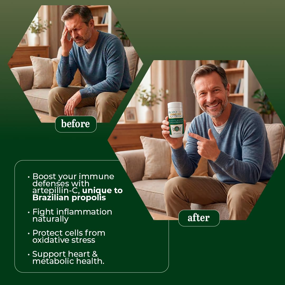 Beelife Green Propolis Capsules 120 Count