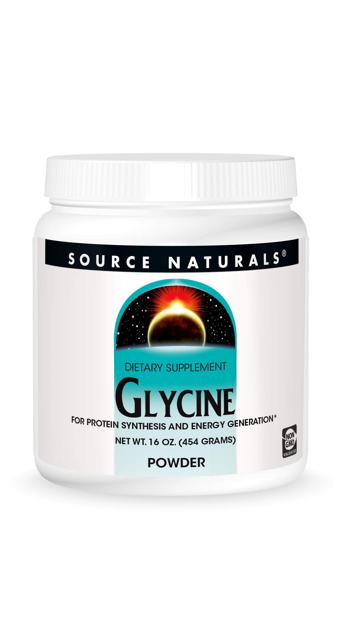 Source Naturals Glycine Powder, 16 oz